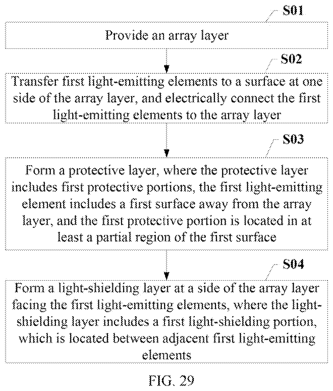 Patent US12588333 Figure 17 – Display panel, manufacturing method thereof, and display apparatus