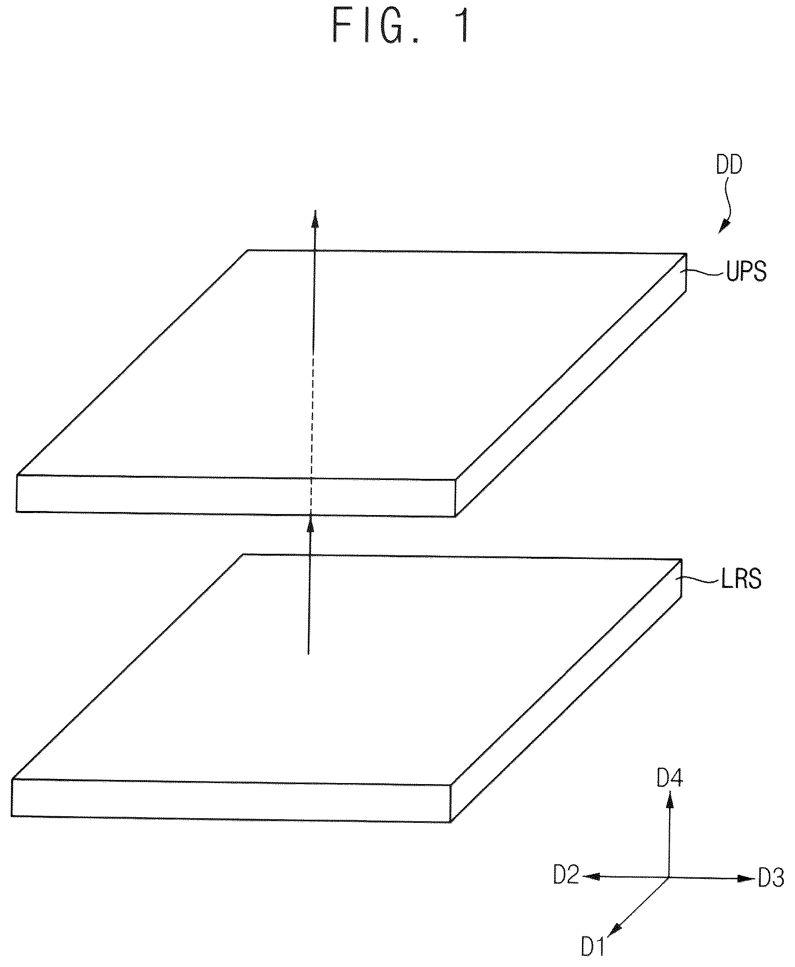 Patent US12588336 Figure 1 – Display device