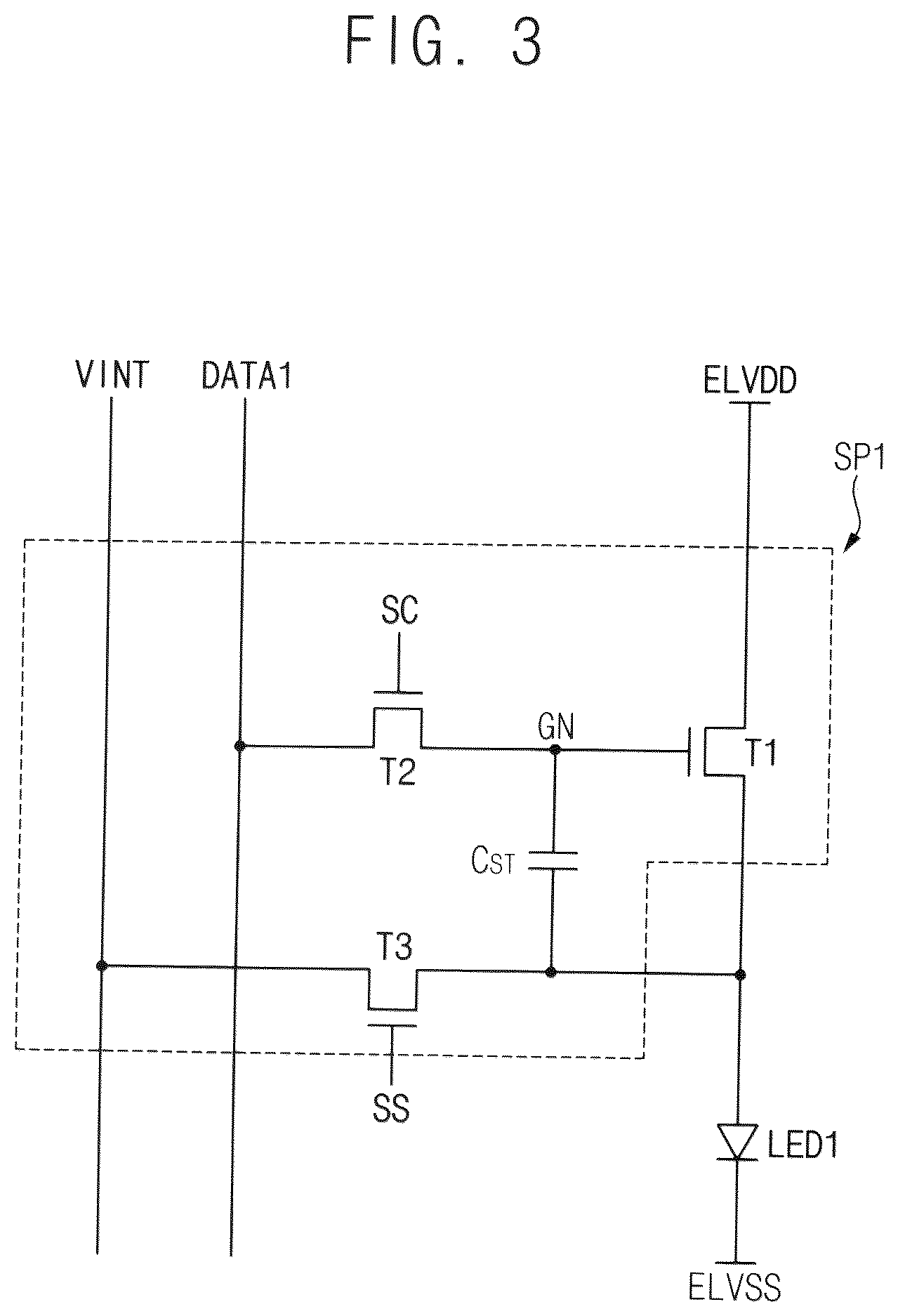 Patent US12588336 Figure 3 – Display device