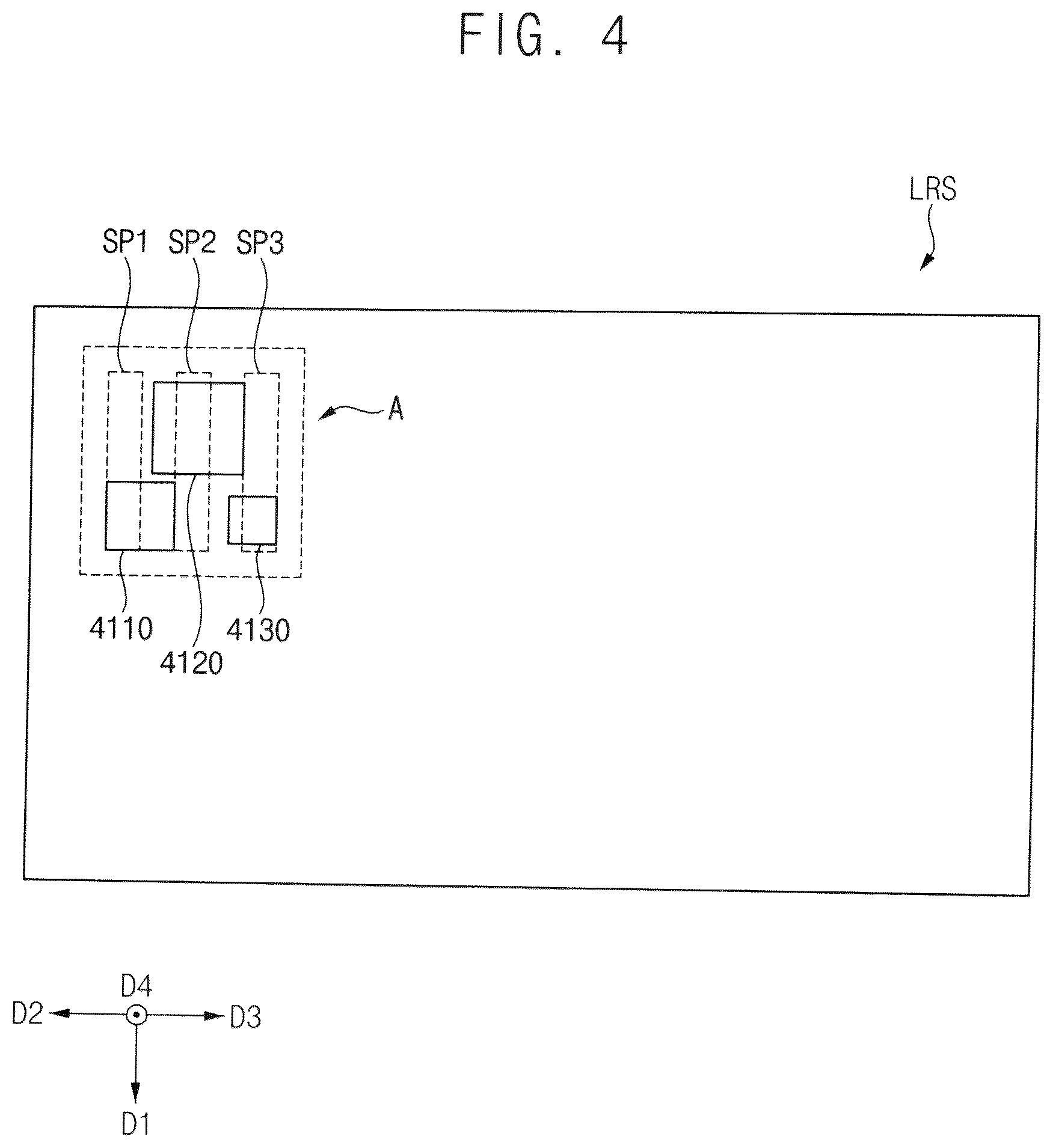 Patent US12588336 Figure 4 – Display device
