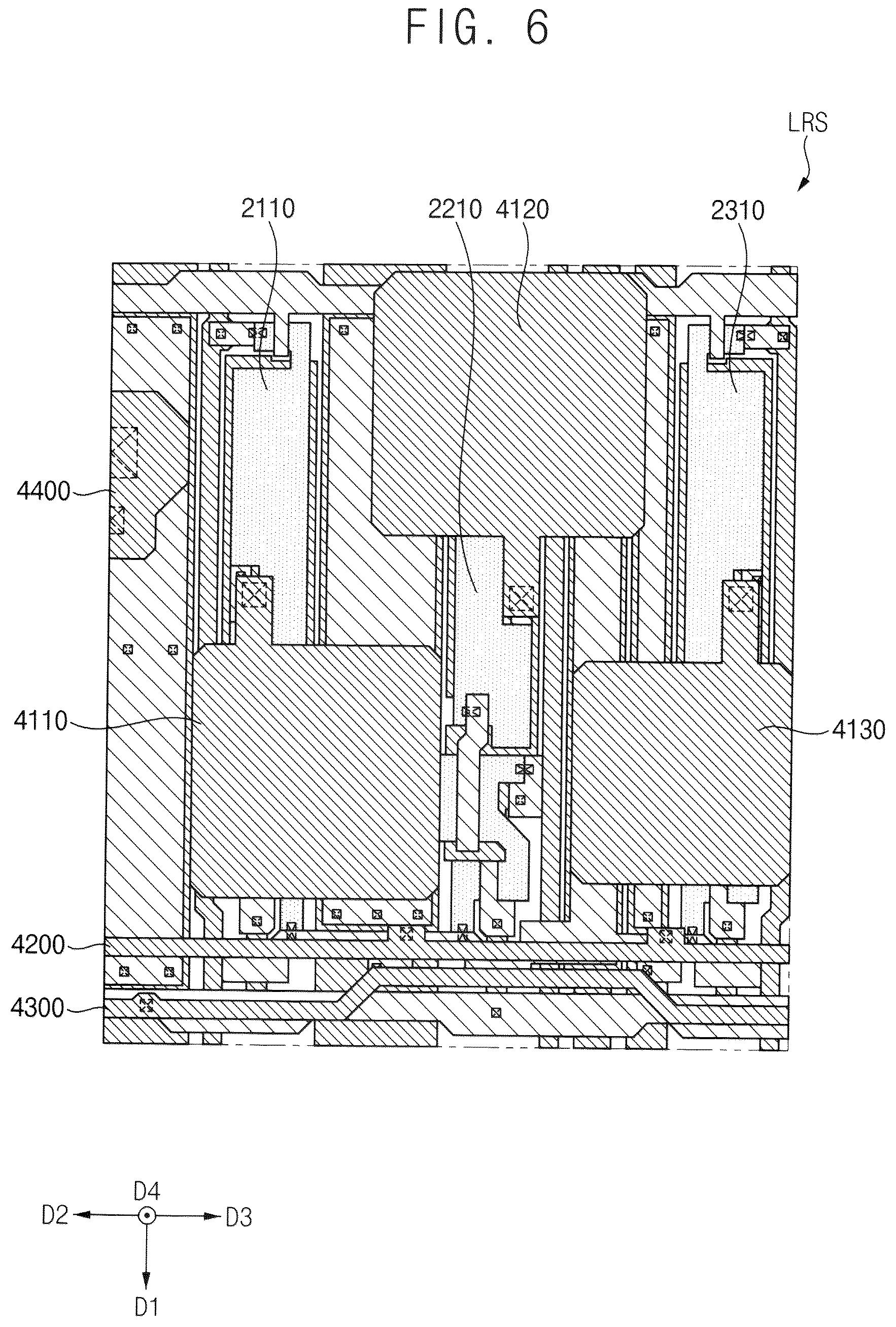 Patent US12588336 Figure 6 – Display device