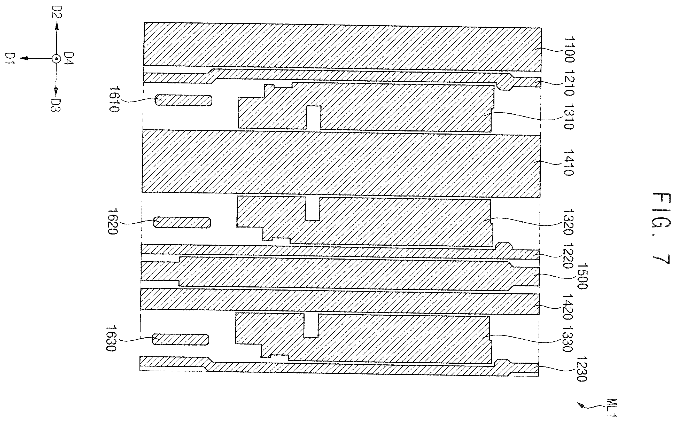 Patent US12588336 Figure 7 – Display device