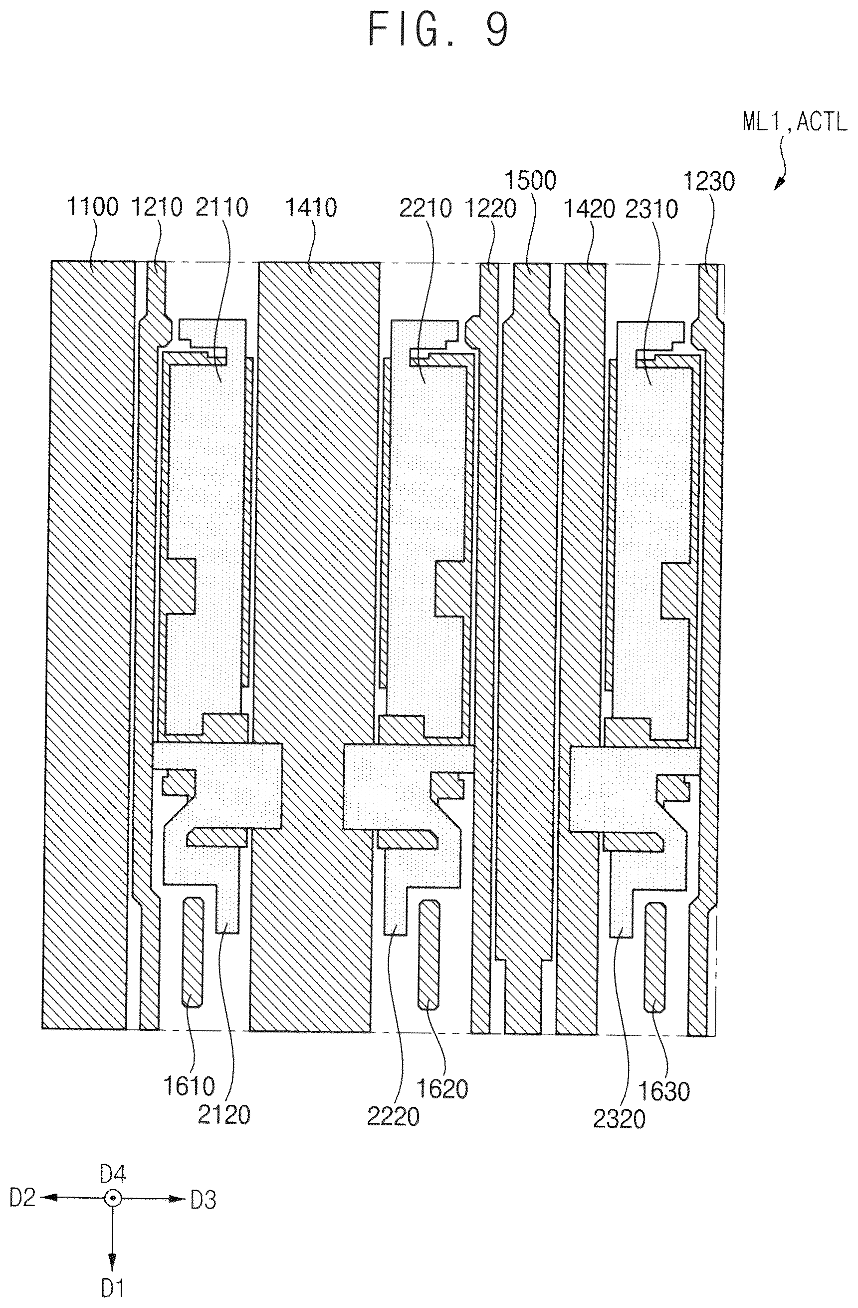 Patent US12588336 Figure 9 – Display device