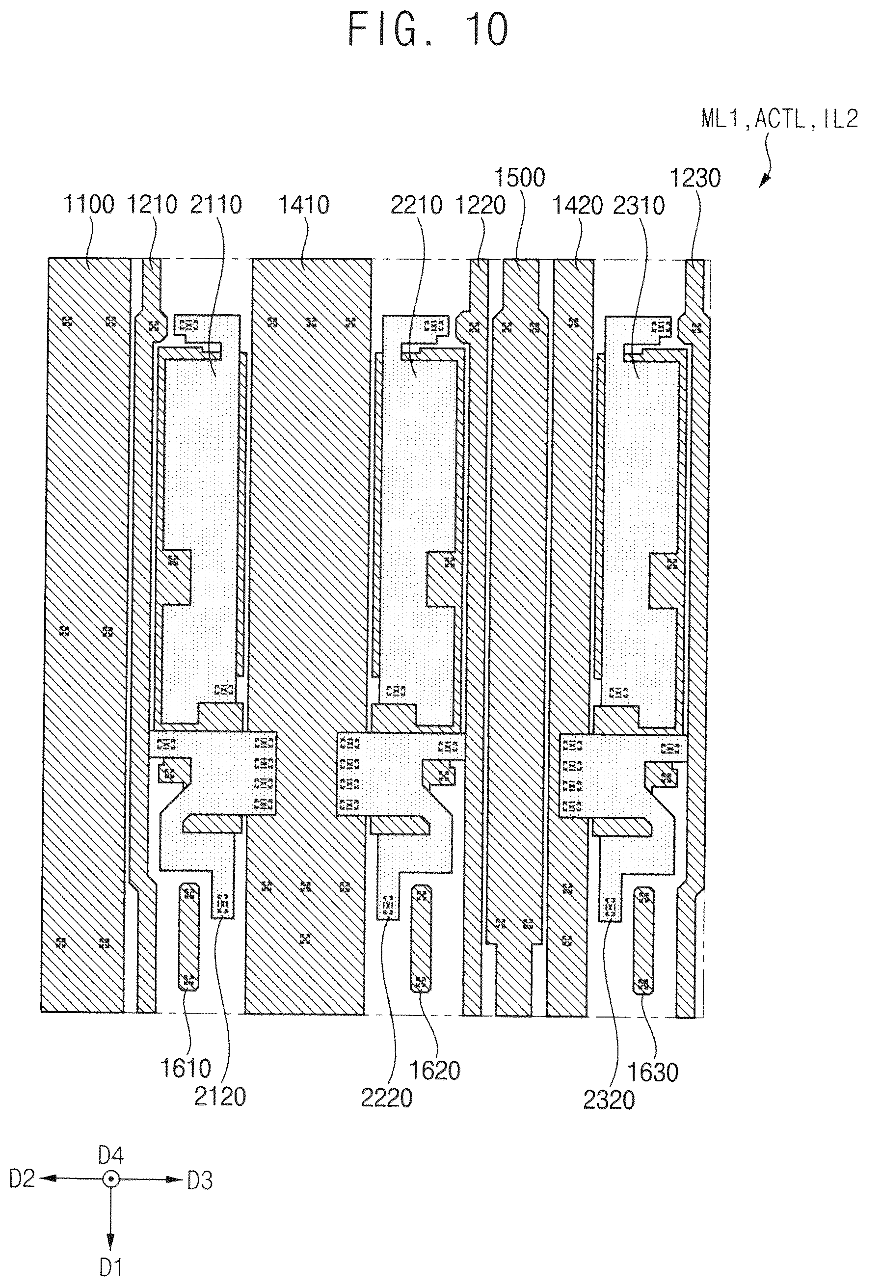 Patent US12588336 Figure 10 – Display device