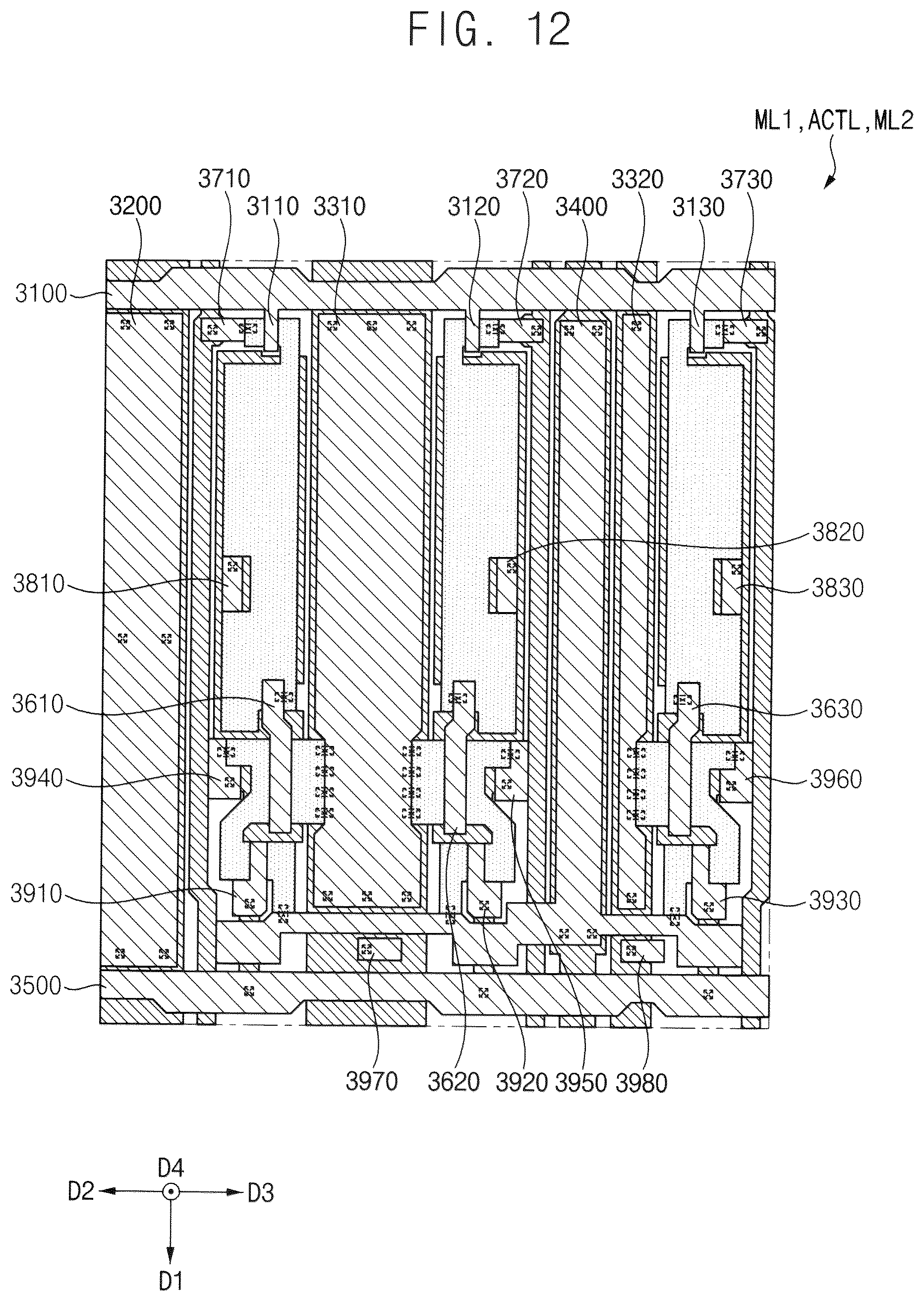 Patent US12588336 Figure 12 – Display device