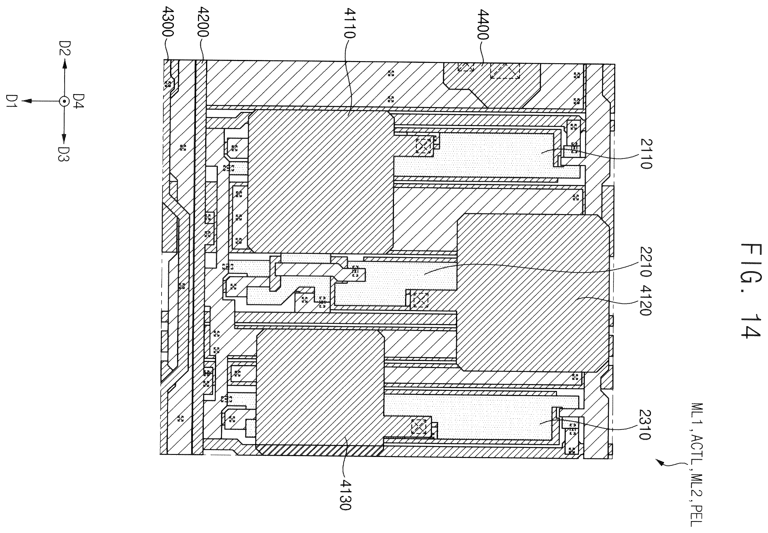 Patent US12588336 Figure 14 – Display device
