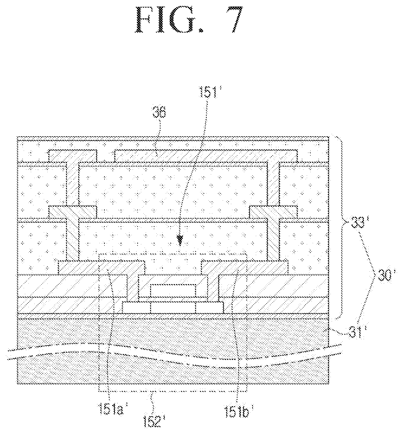 Patent US12588339 Figure 7 – Cutting area pathway for display module