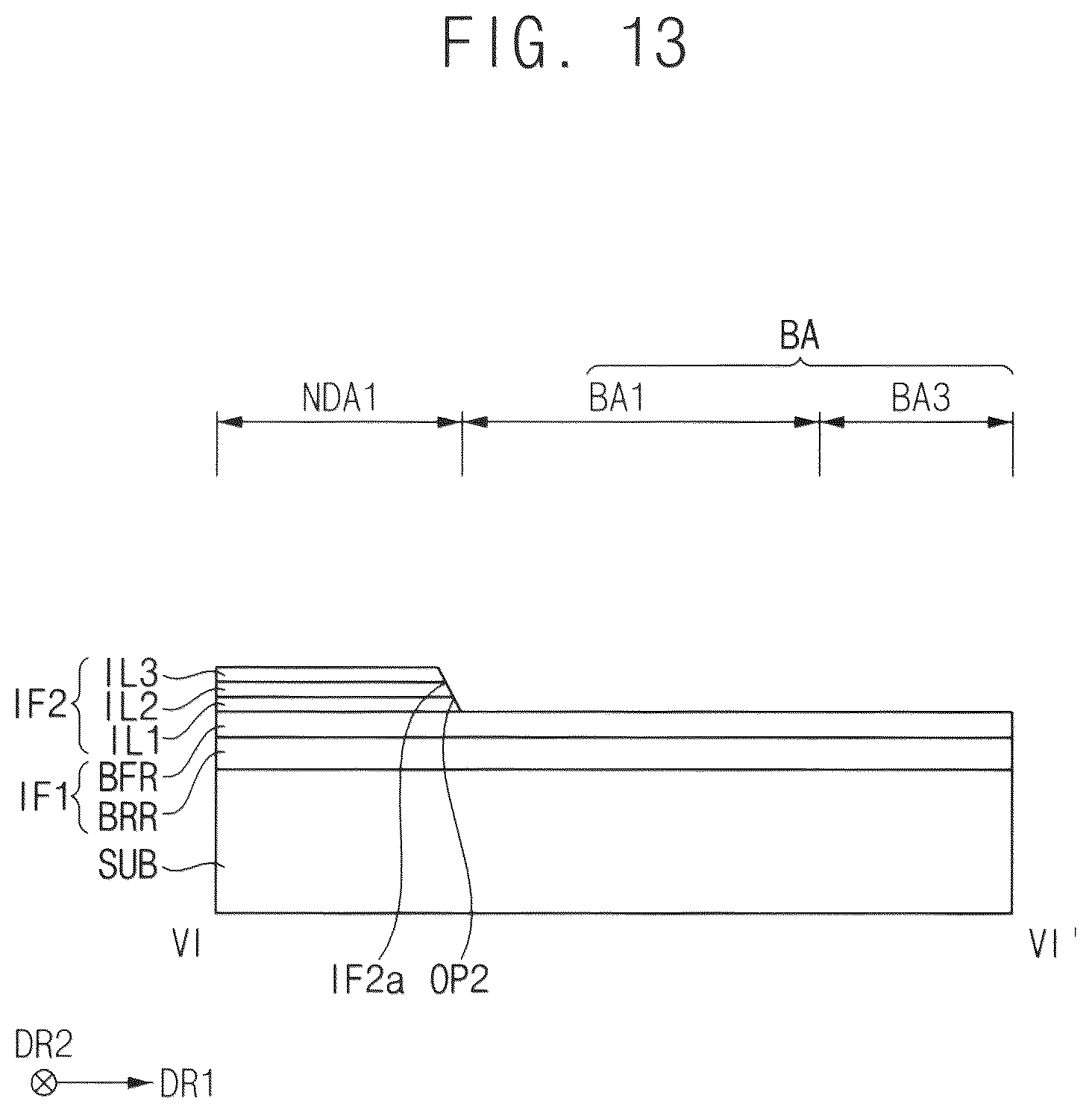 Patent US12588340 Figure 13 – Display device