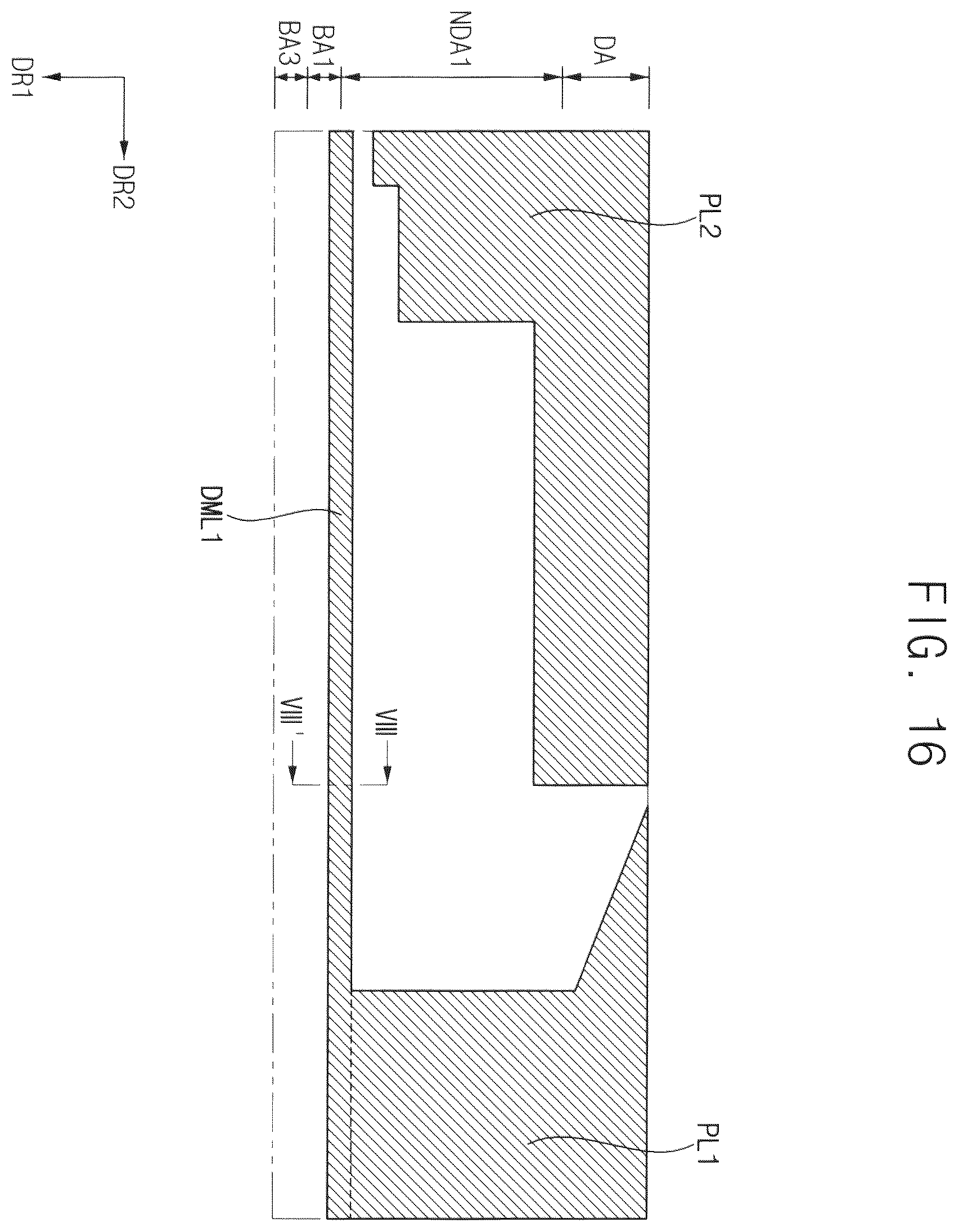 Patent US12588340 Figure 16 – Display device