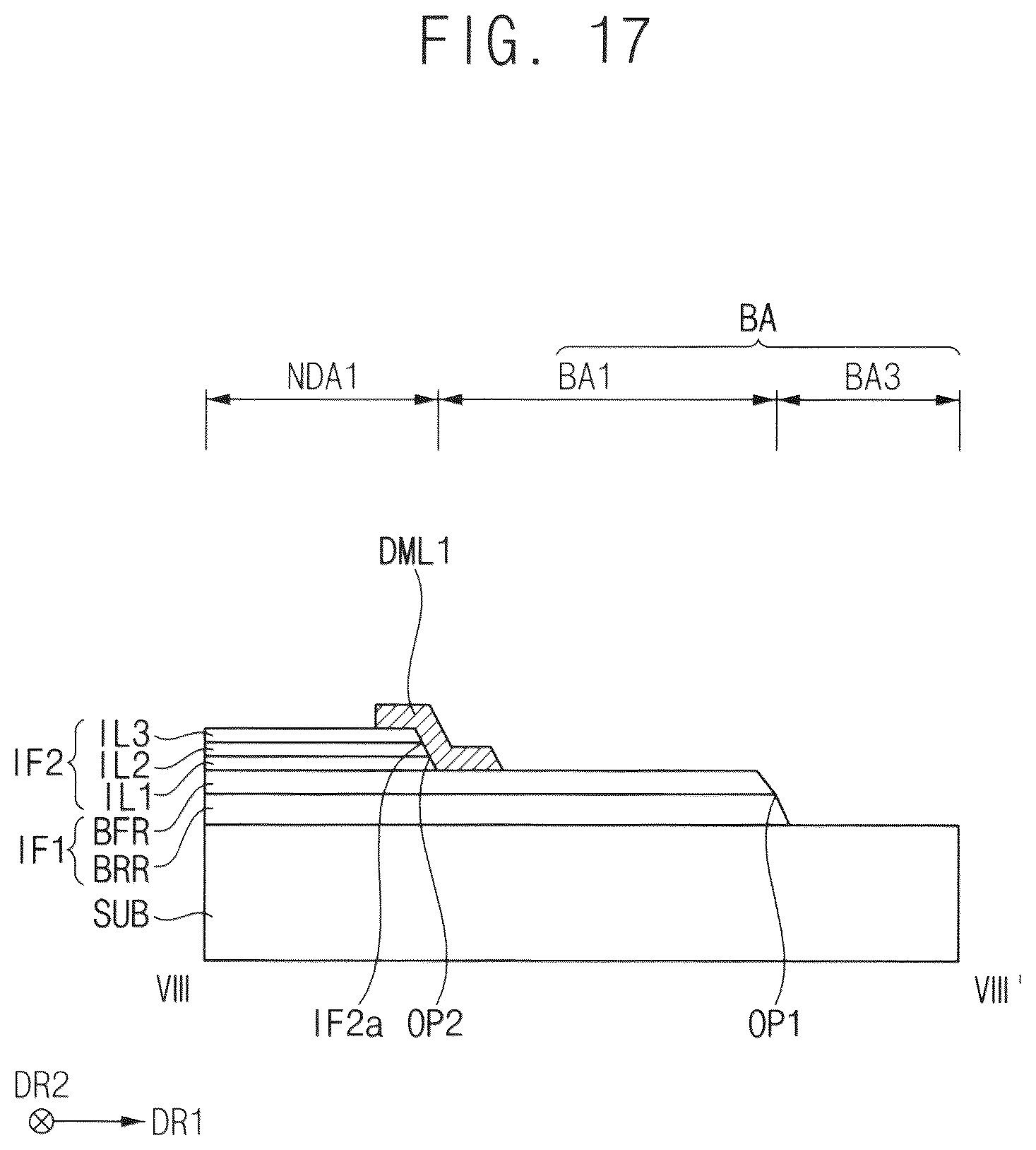 Patent US12588340 Figure 17 – Display device