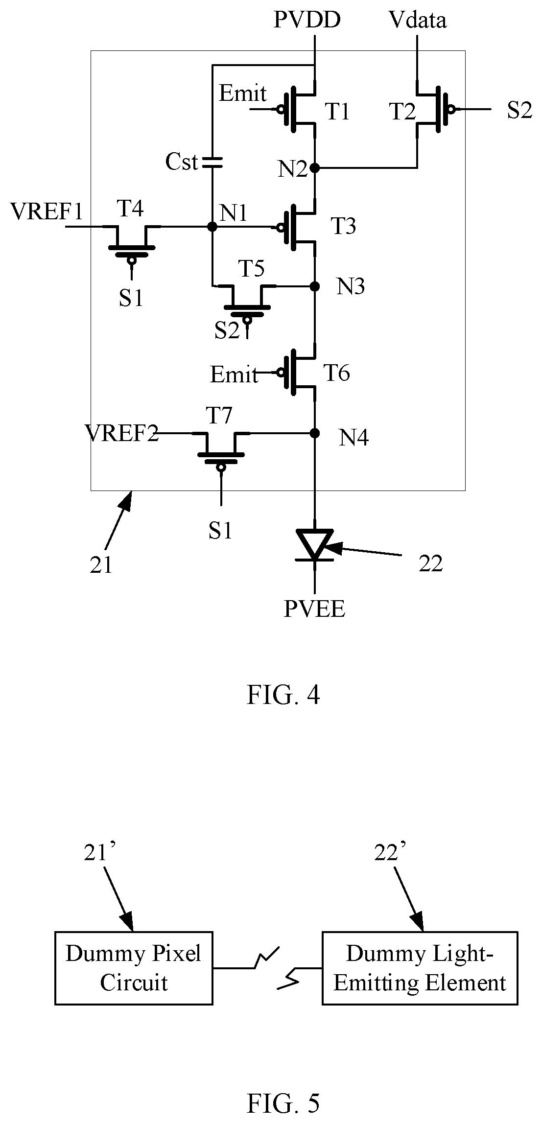Patent US12588341 Figure 4 – Display panel and electronic device