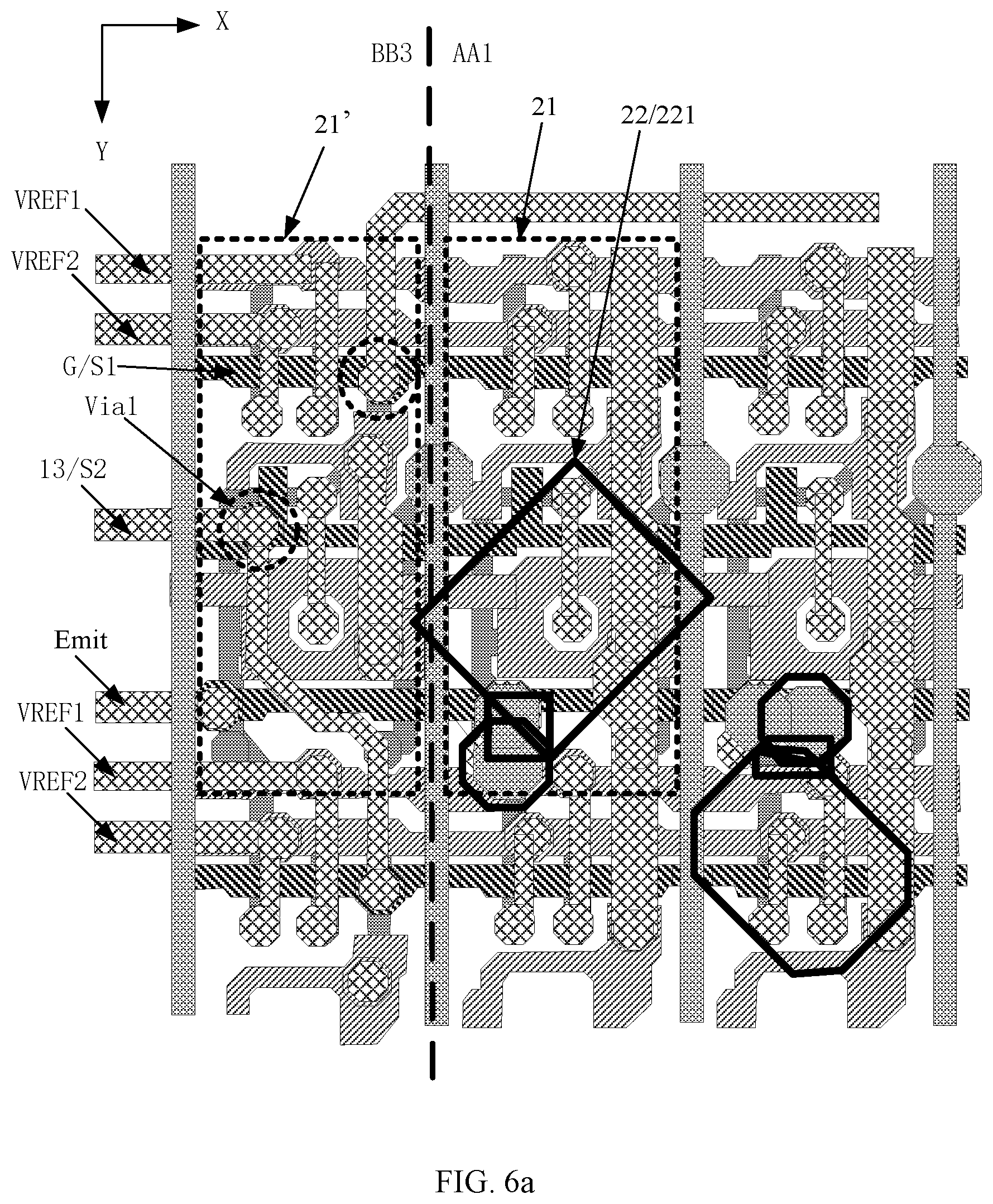 Patent US12588341 Figure 5 – Display panel and electronic device