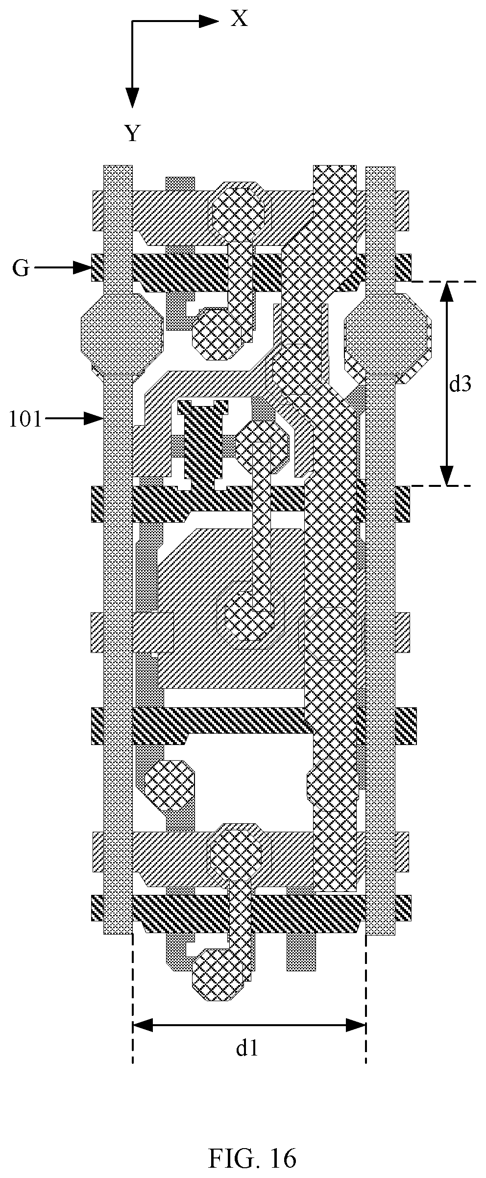 Patent US12588341 Figure 14 – Display panel and electronic device