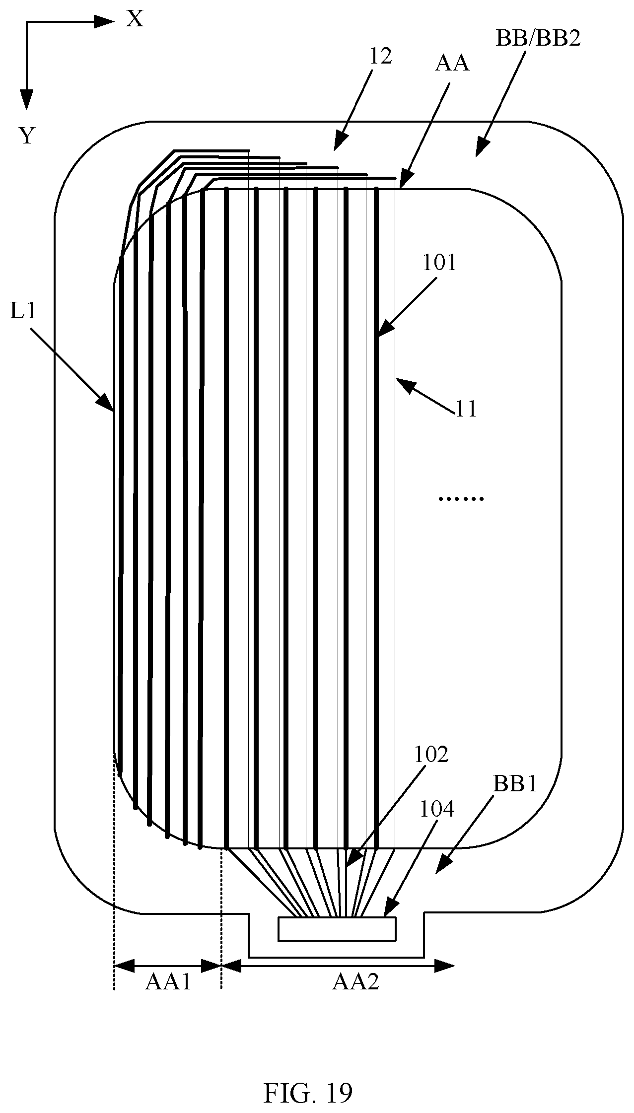 Patent US12588341 Figure 17 – Display panel and electronic device