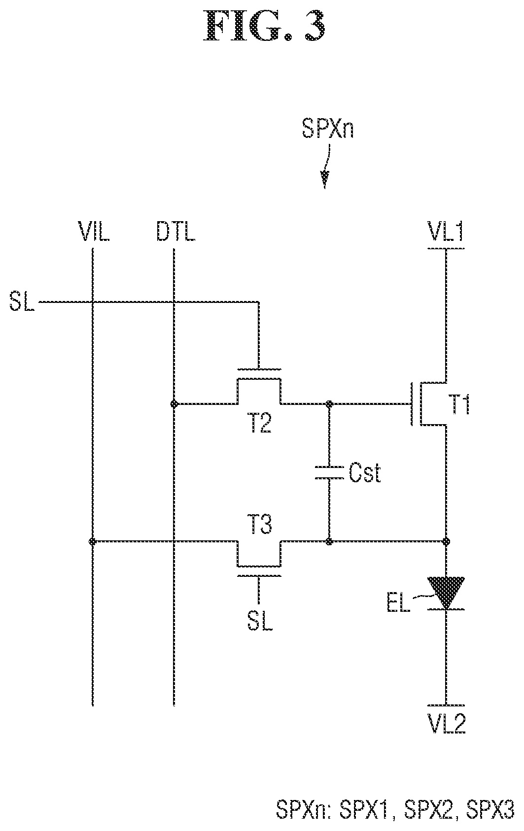 Patent US12588343 Figure 3 – Display device