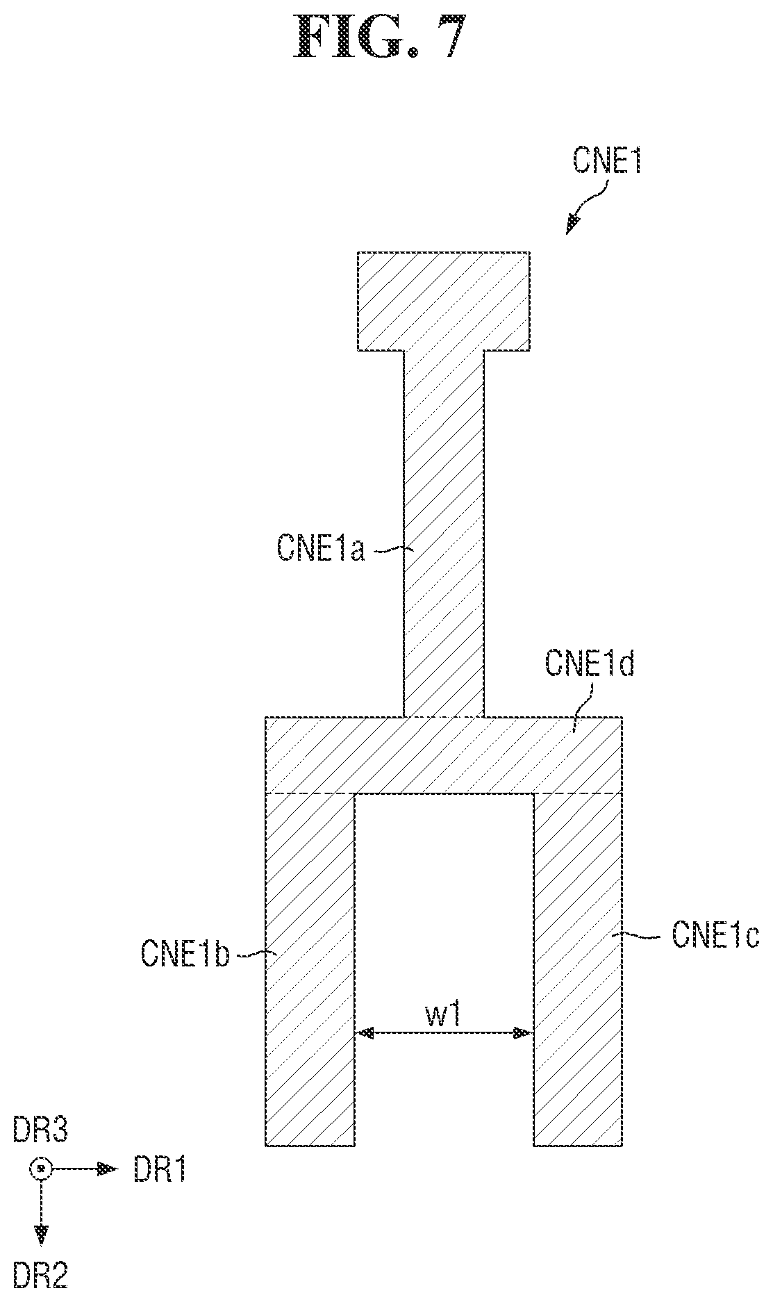 Patent US12588343 Figure 7 – Display device