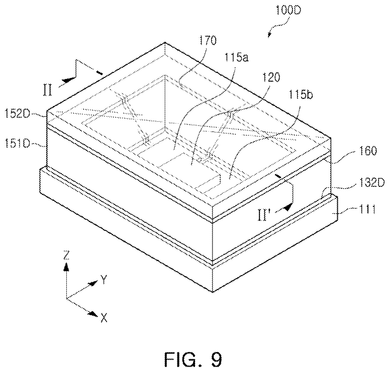 Patent US12588344 Figure 6 – Semiconductor light emitting device package