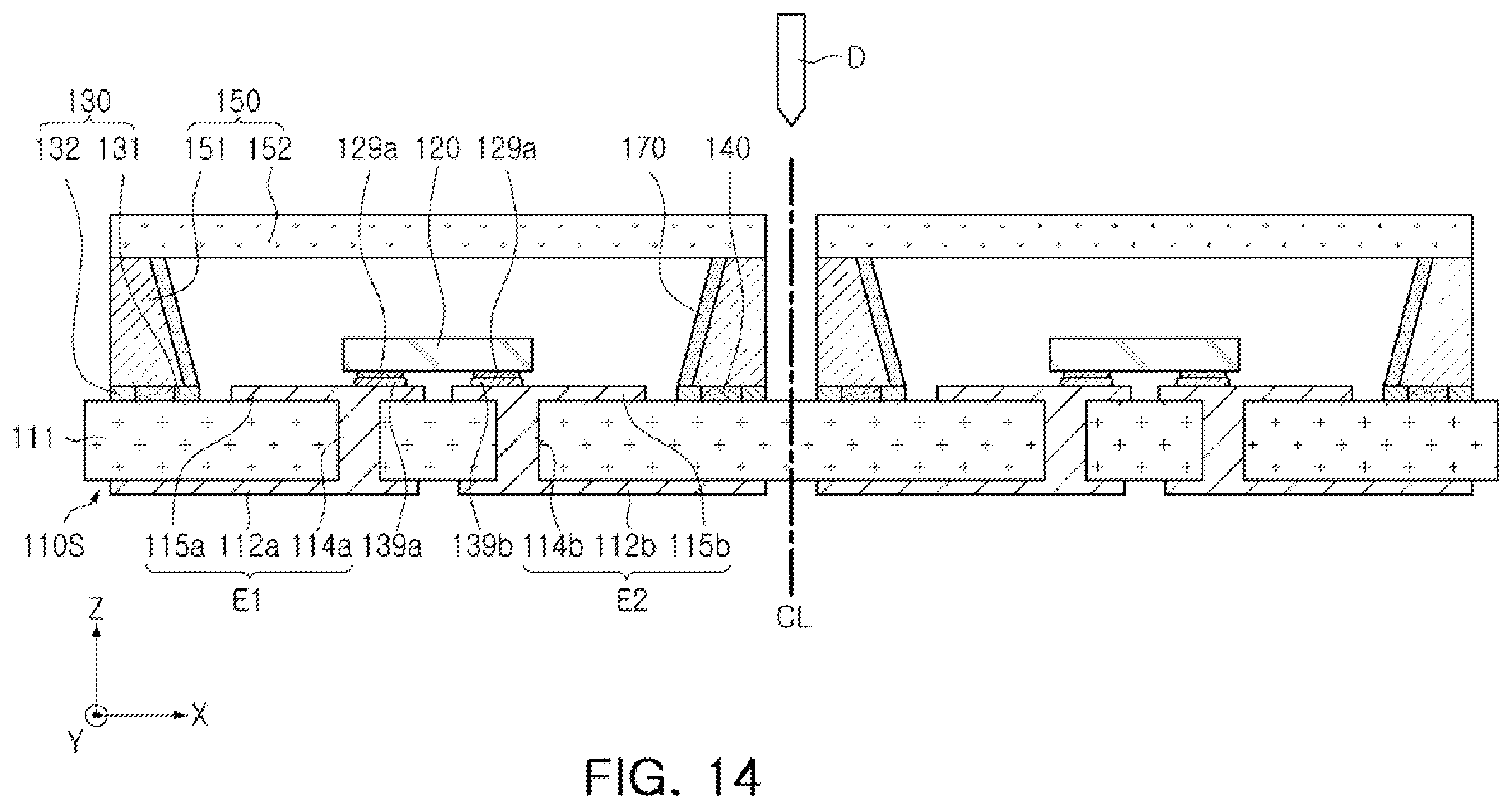 Patent US12588344 Figure 11 – Semiconductor light emitting device package