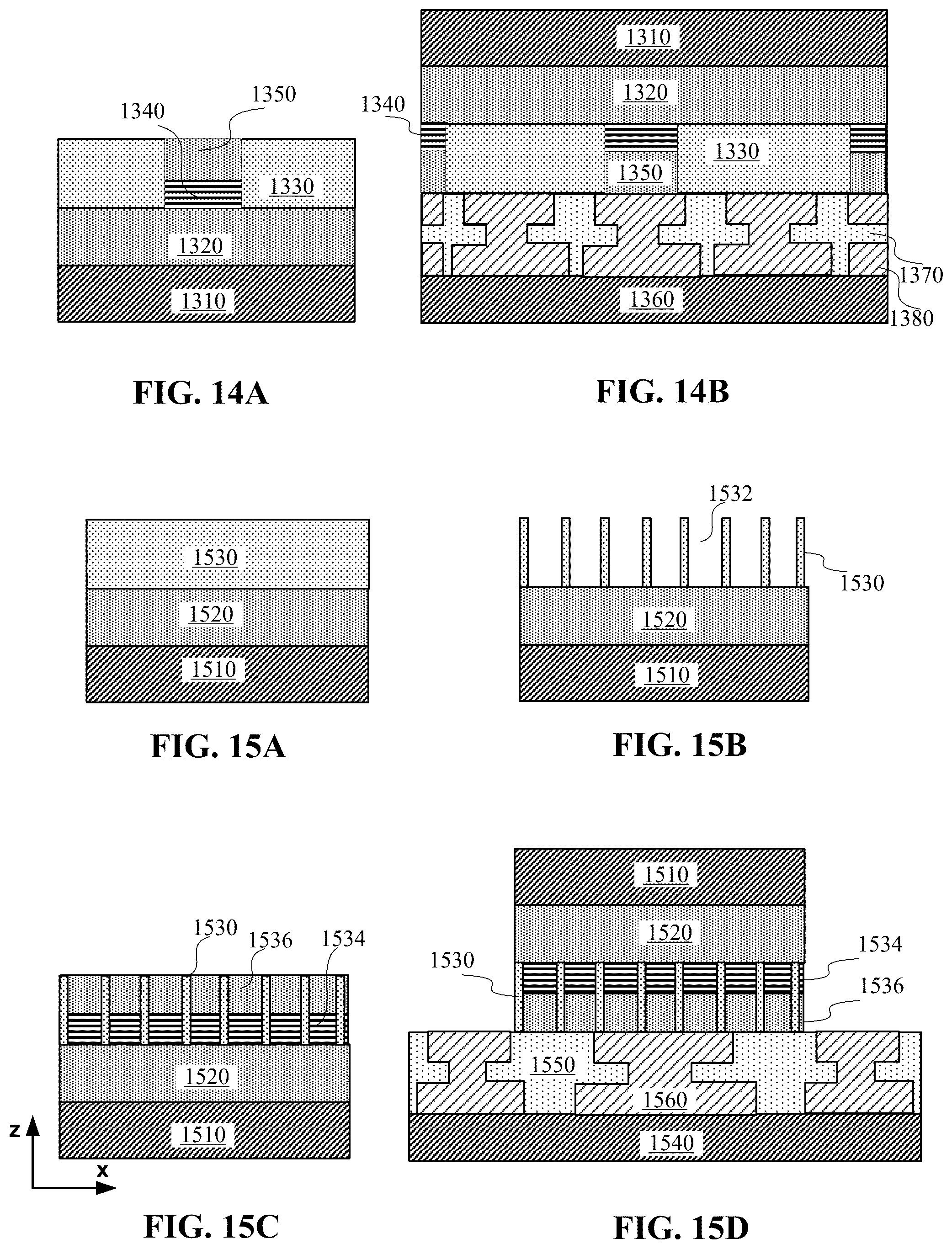 Patent US12588345 Figure 15 – MQW size reduction for improved external quantum efficiency