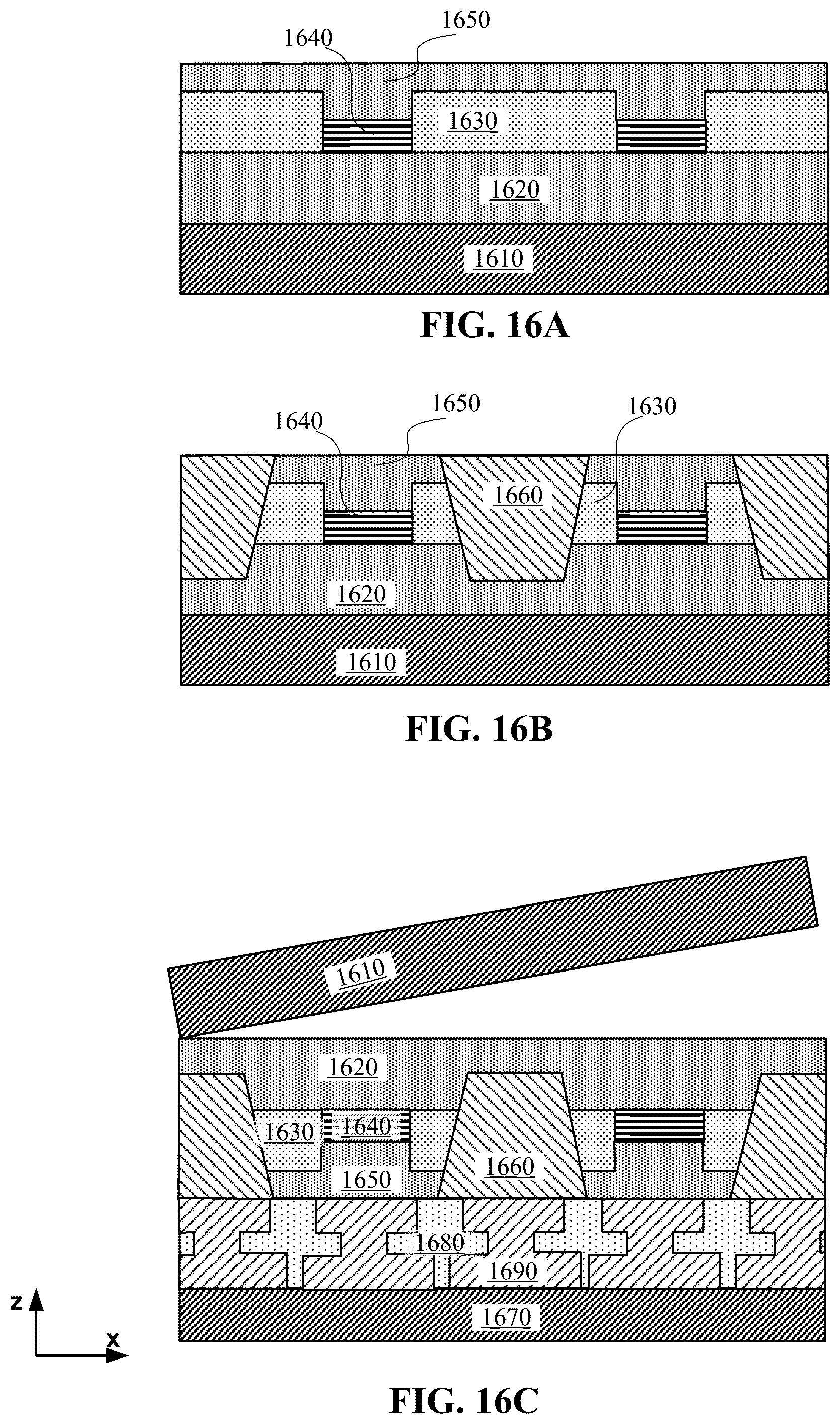 Patent US12588345 Figure 16 – MQW size reduction for improved external quantum efficiency