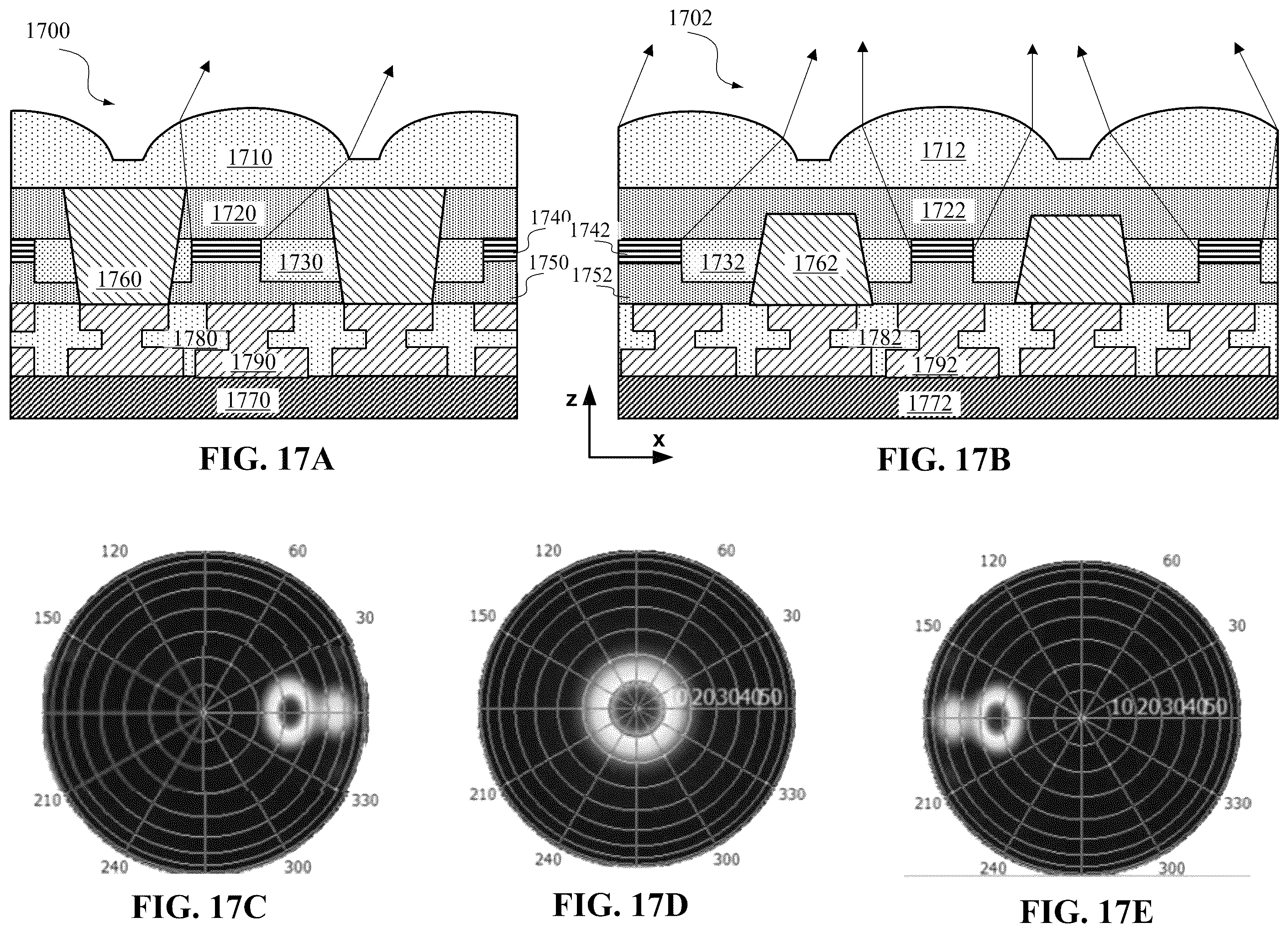 Patent US12588345 Figure 17 – MQW size reduction for improved external quantum efficiency