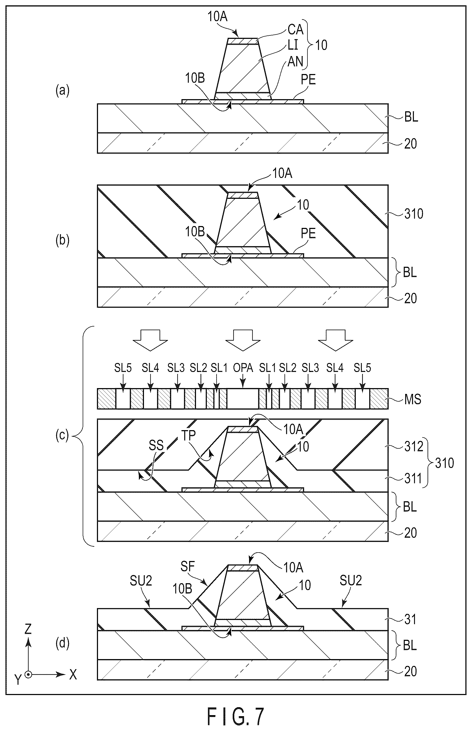Patent US12588347 Figure 7 – Display device