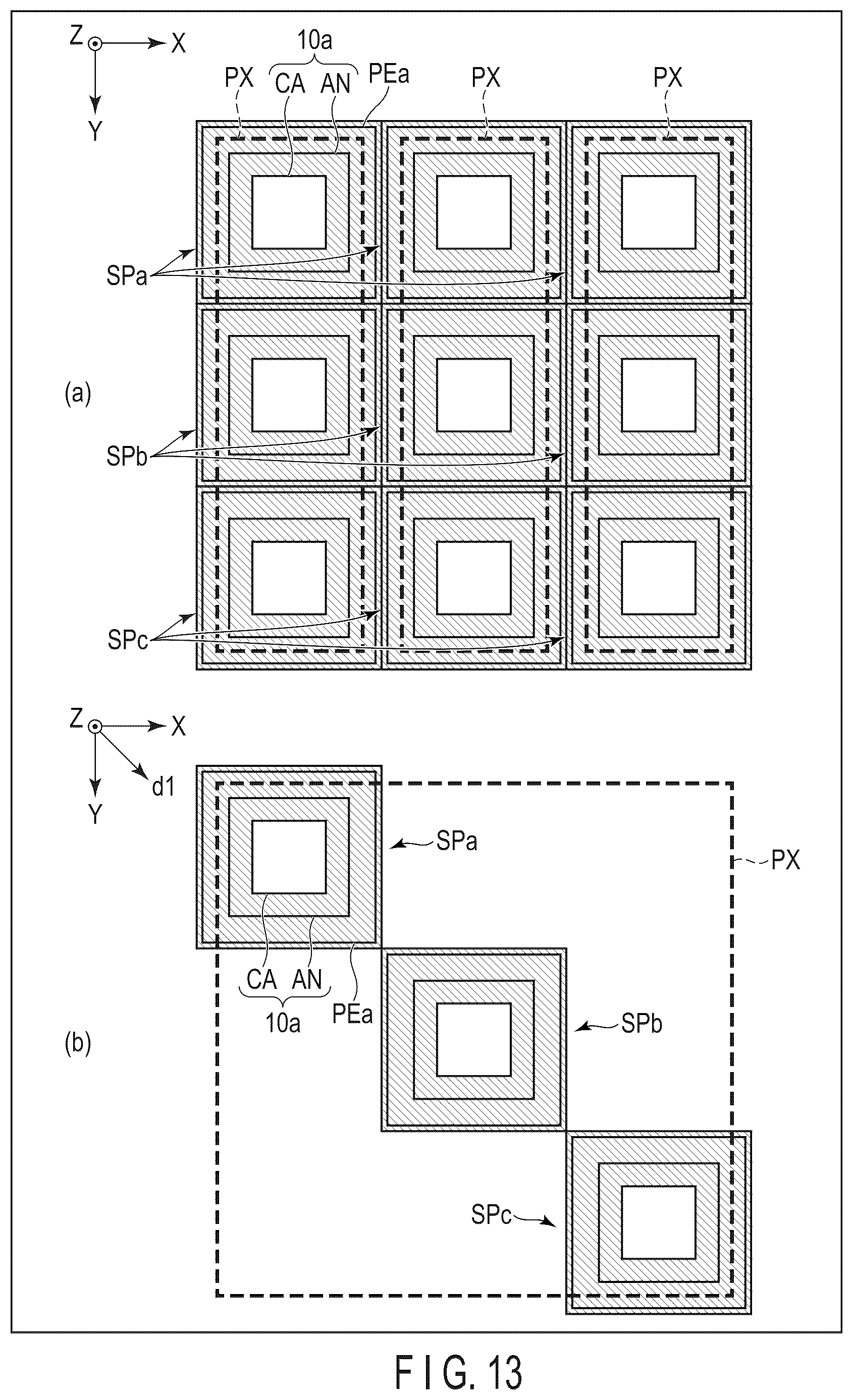 Patent US12588347 Figure 13 – Display device
