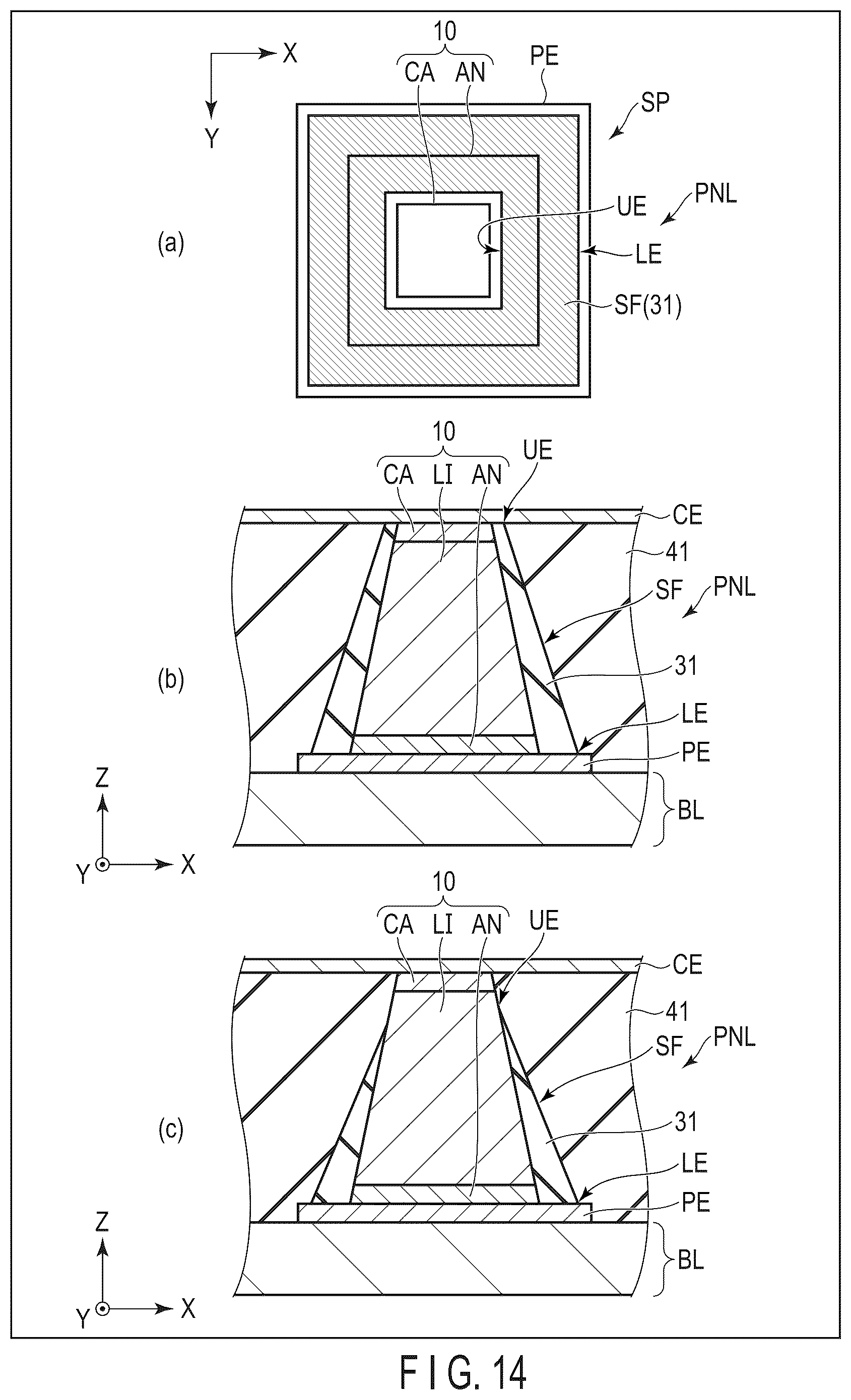 Patent US12588347 Figure 14 – Display device