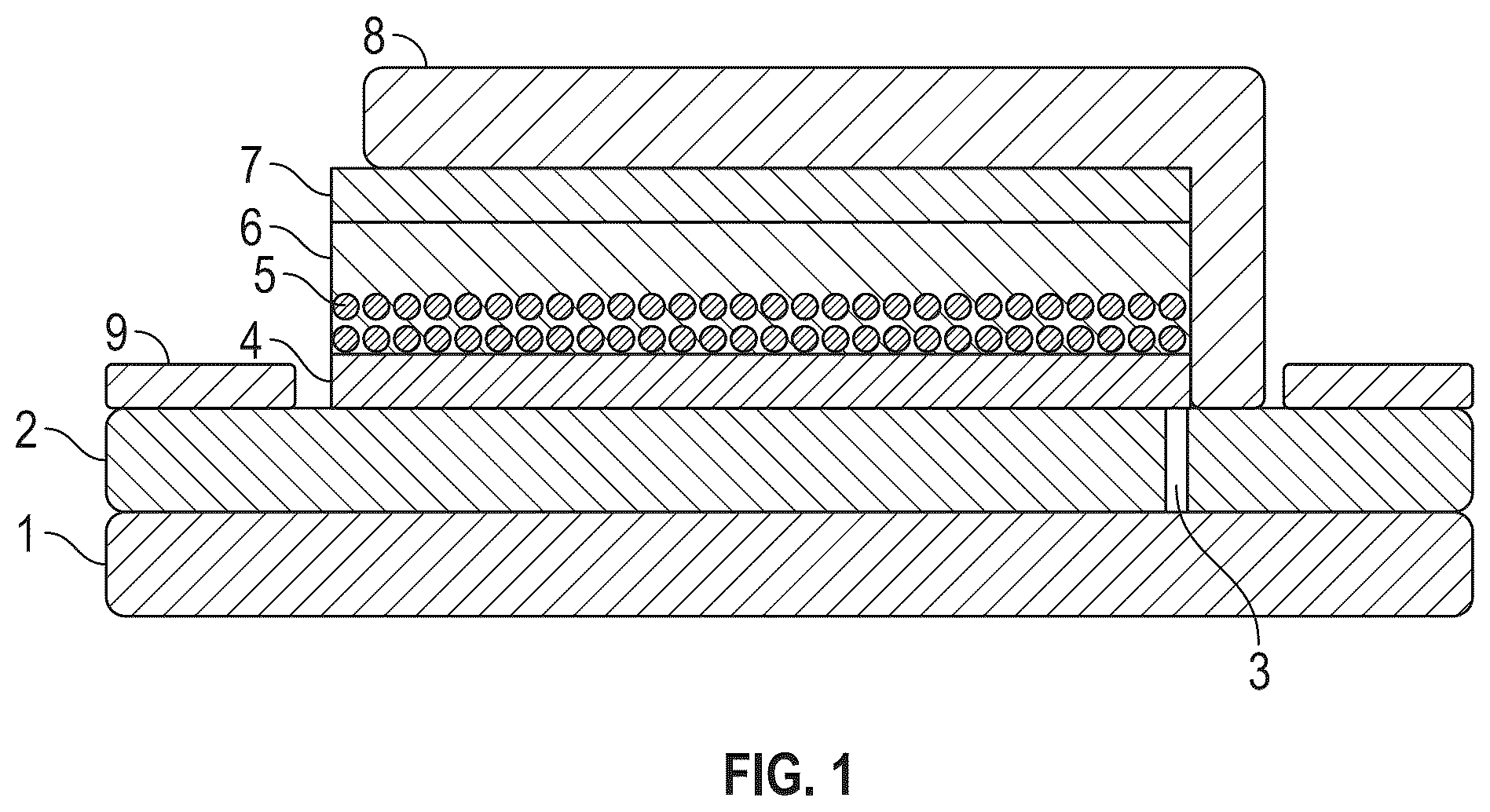 Patent US12588349 Figure 1 – All-printed bifacial carbon-based perovskite solar module with tailorable optoelectrical characteristics made under ambient air