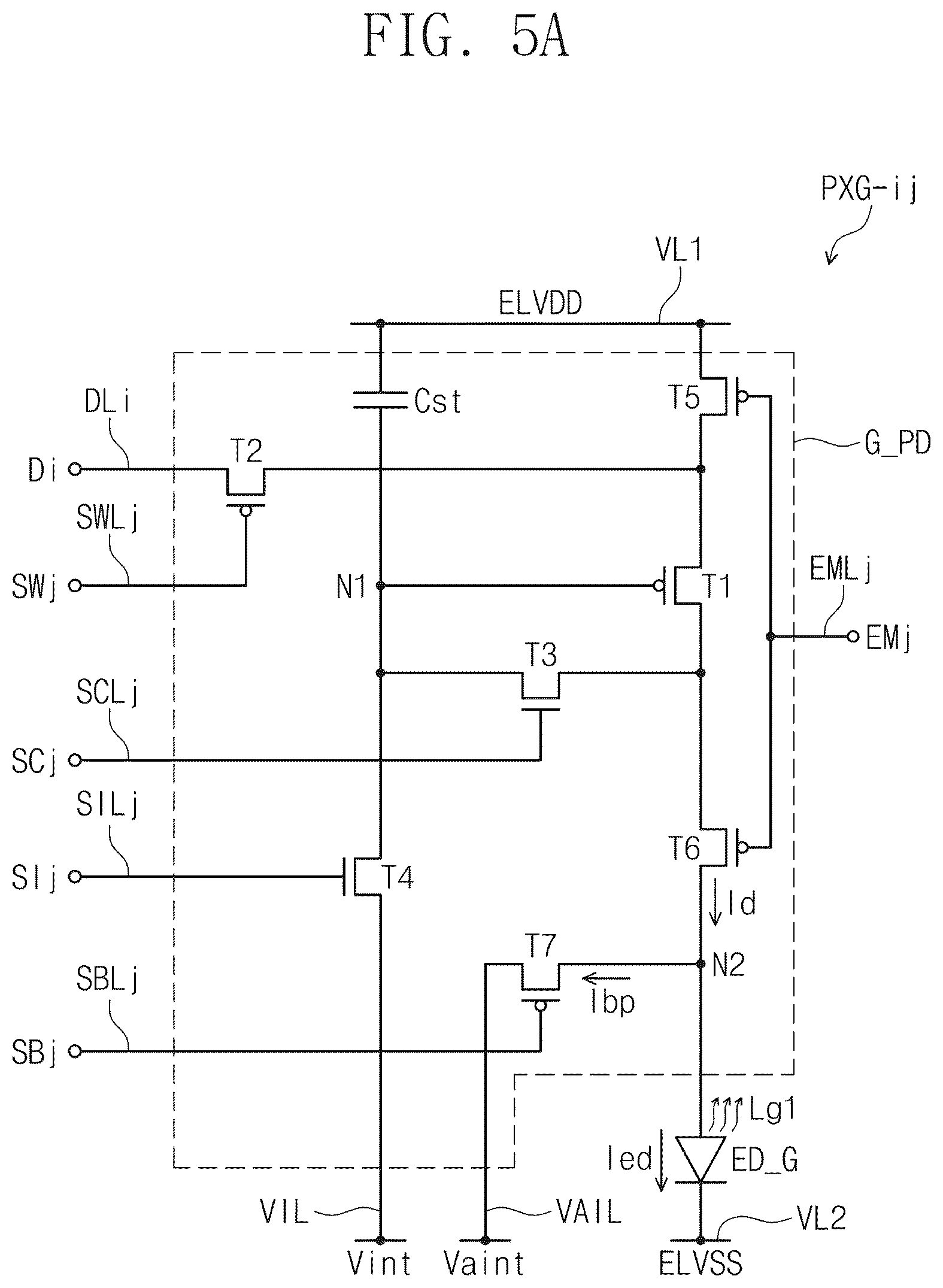 Patent US12588350 Figure 5 – Display device