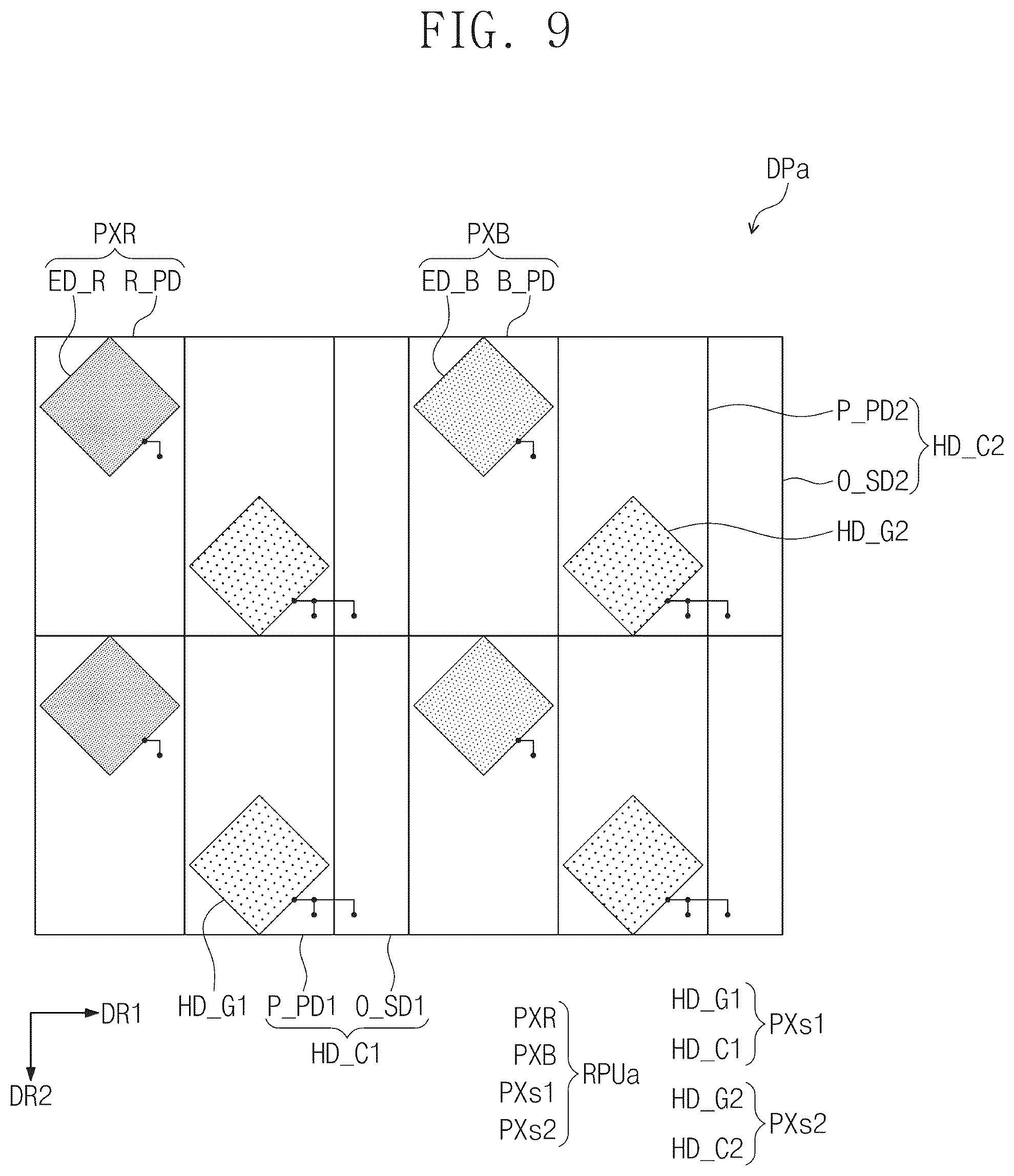 Patent US12588350 Figure 13 – Display device