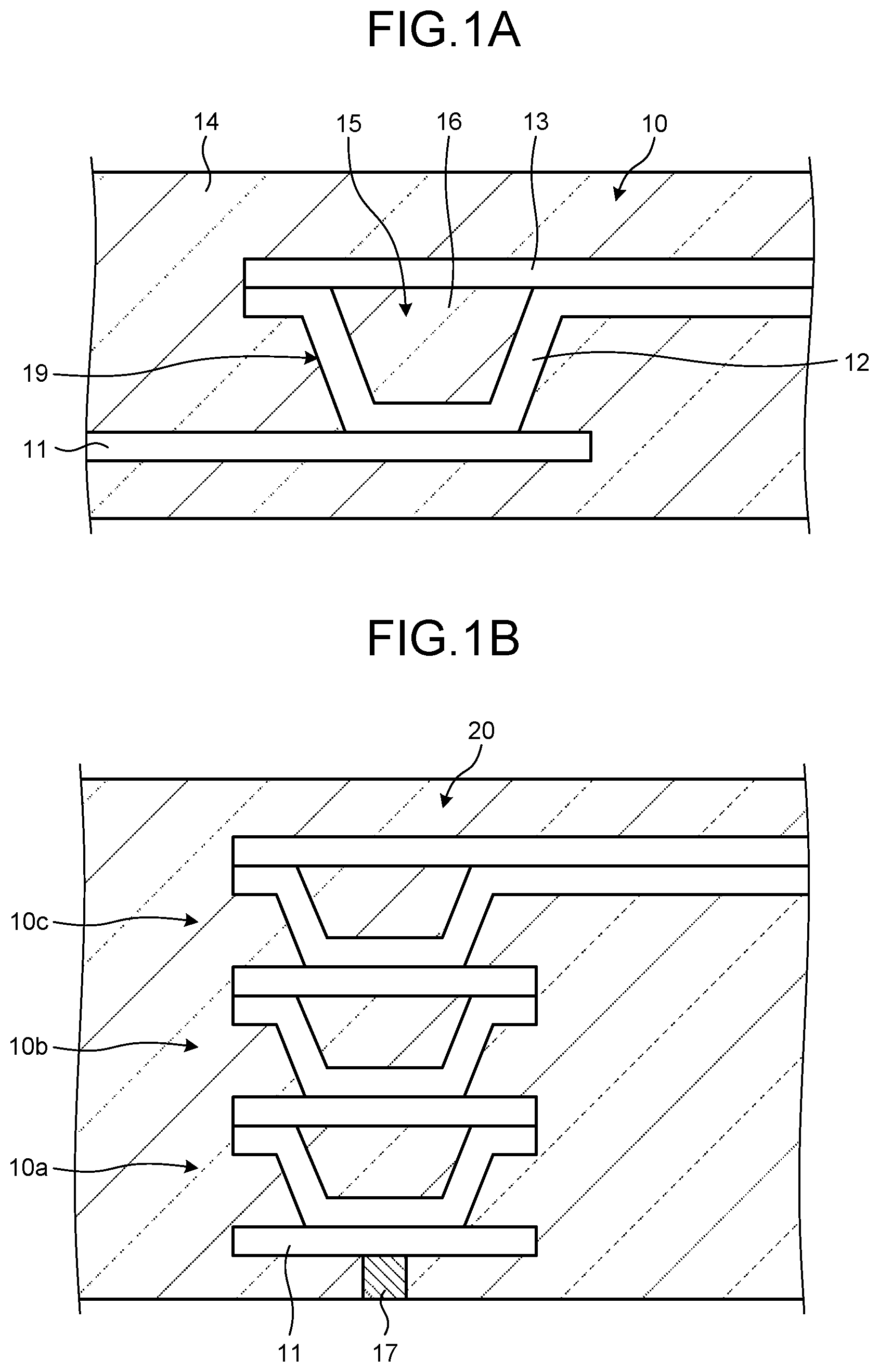 Patent US12588351 Figure 1 – Electronic device and method for manufacturing electronic device