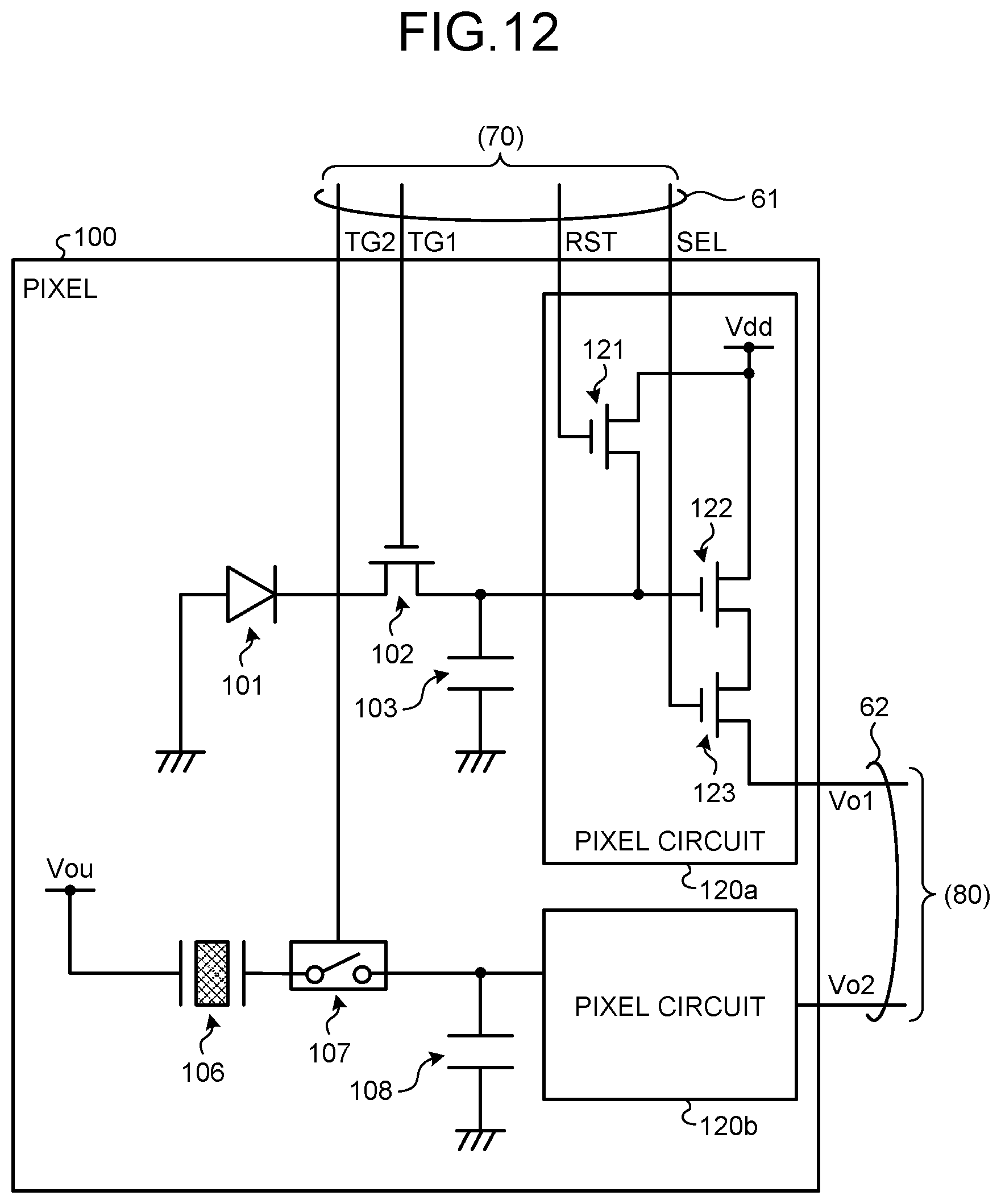 Patent US12588351 Figure 12 – Electronic device and method for manufacturing electronic device