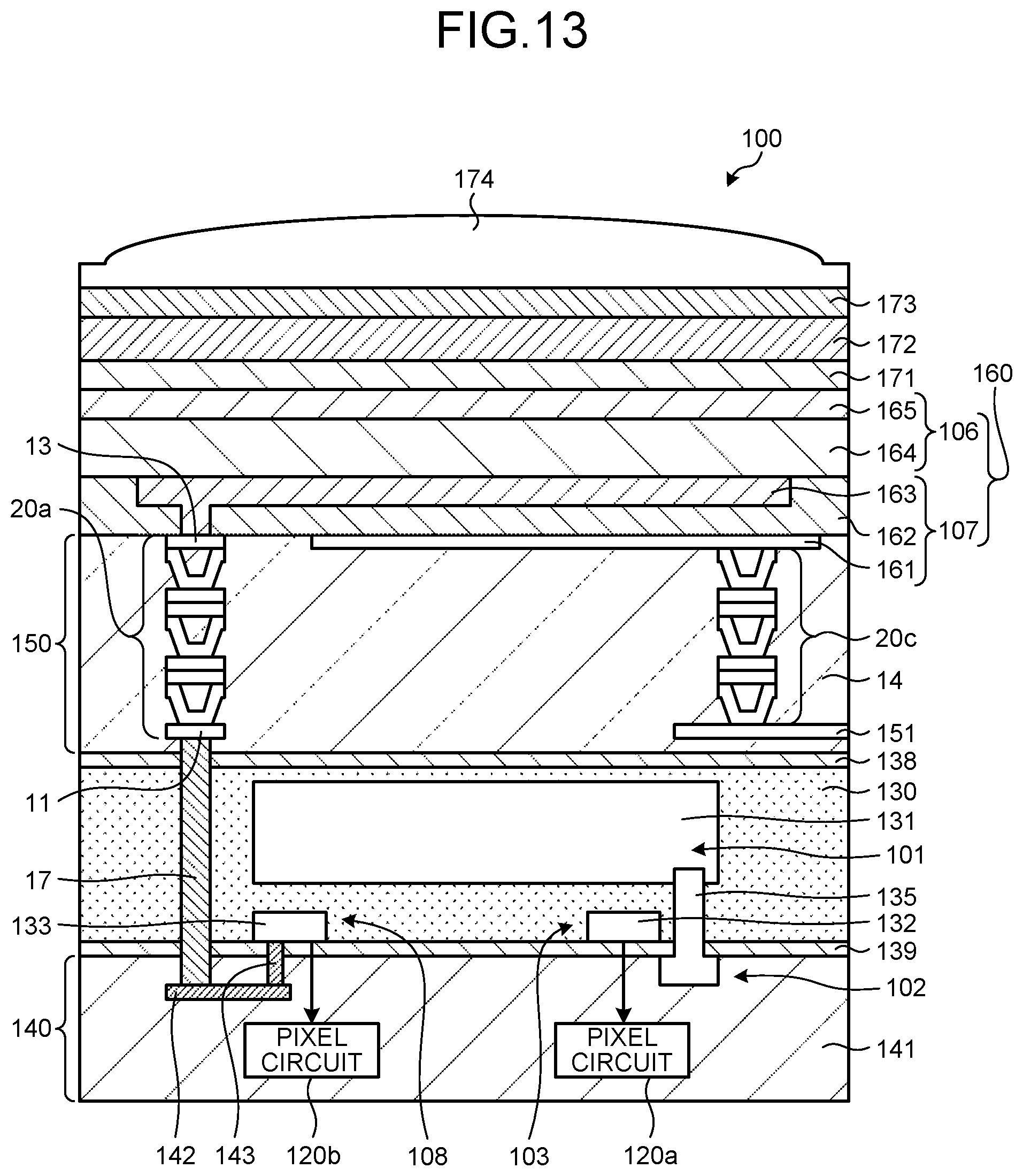 Patent US12588351 Figure 13 – Electronic device and method for manufacturing electronic device