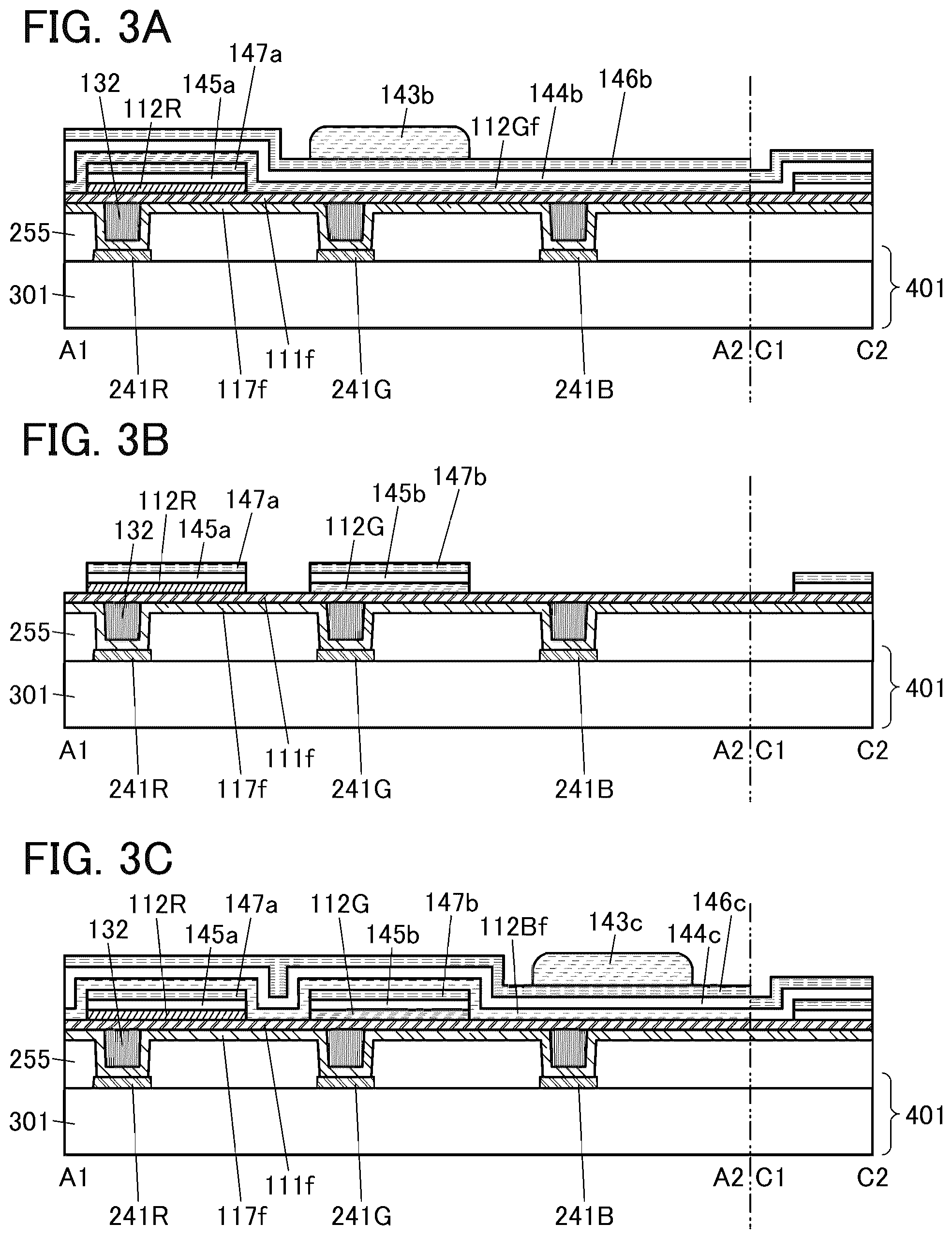 Patent US12588356 Figure 3 – Display apparatus
