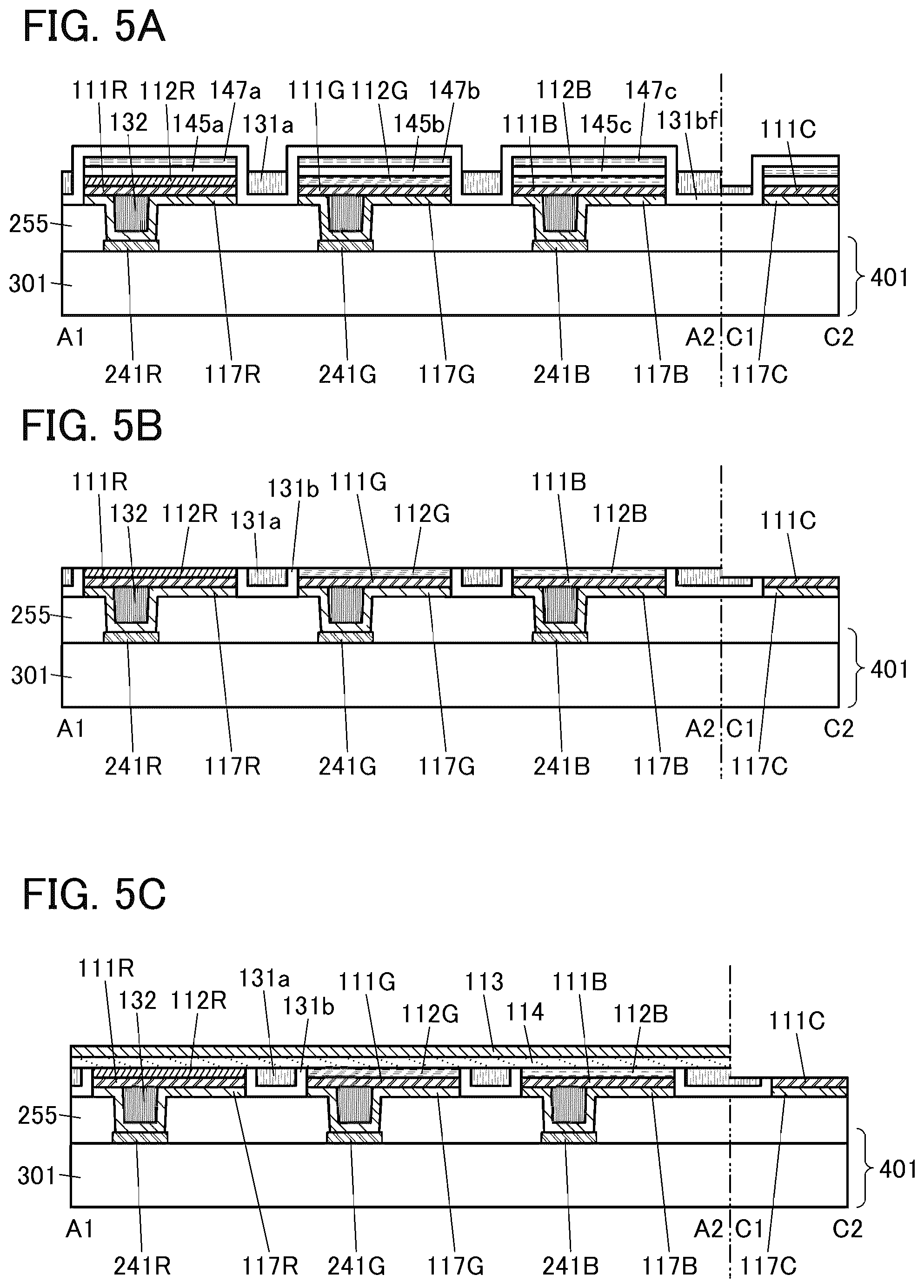 Patent US12588356 Figure 5 – Display apparatus