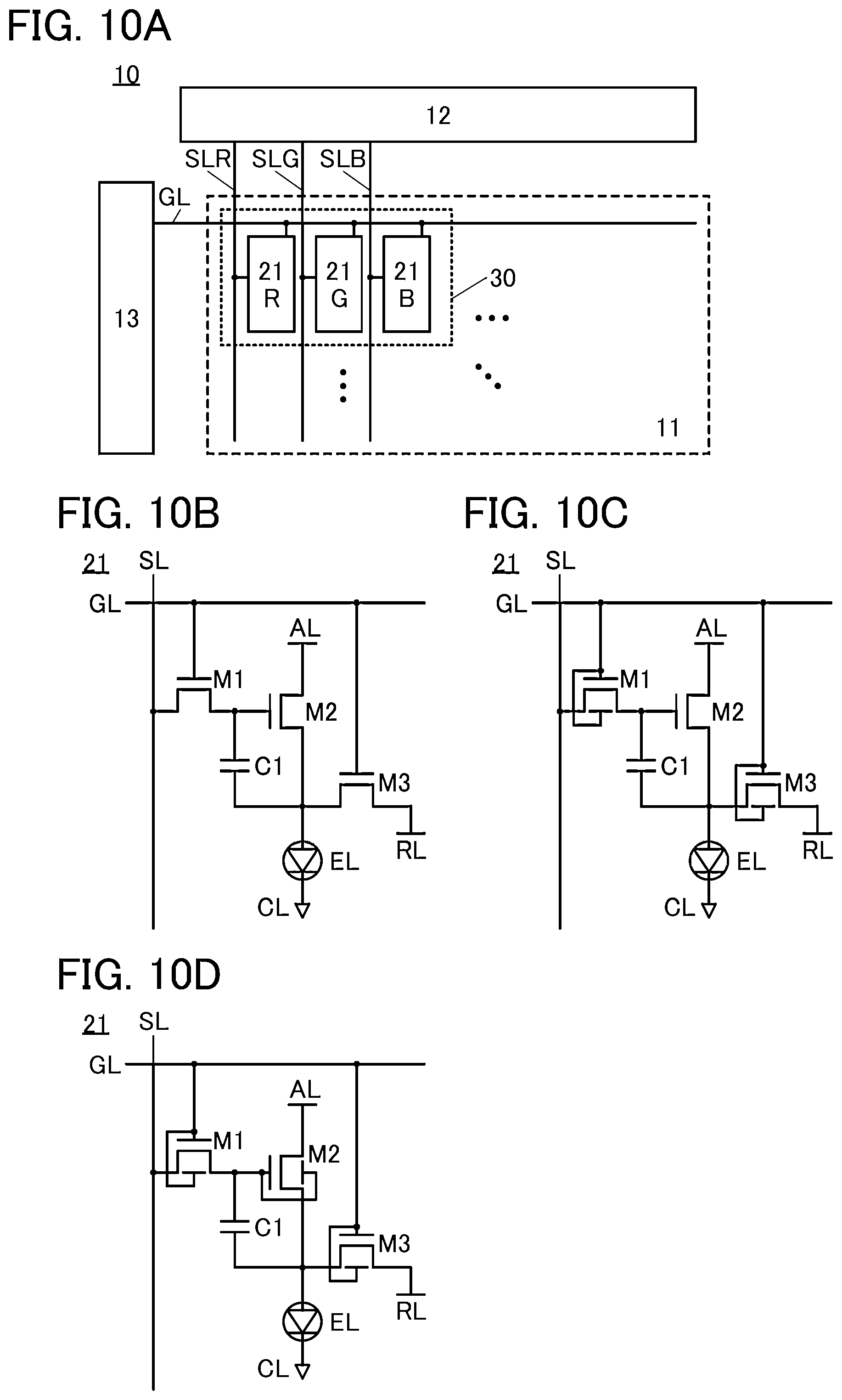 Patent US12588356 Figure 10 – Display apparatus