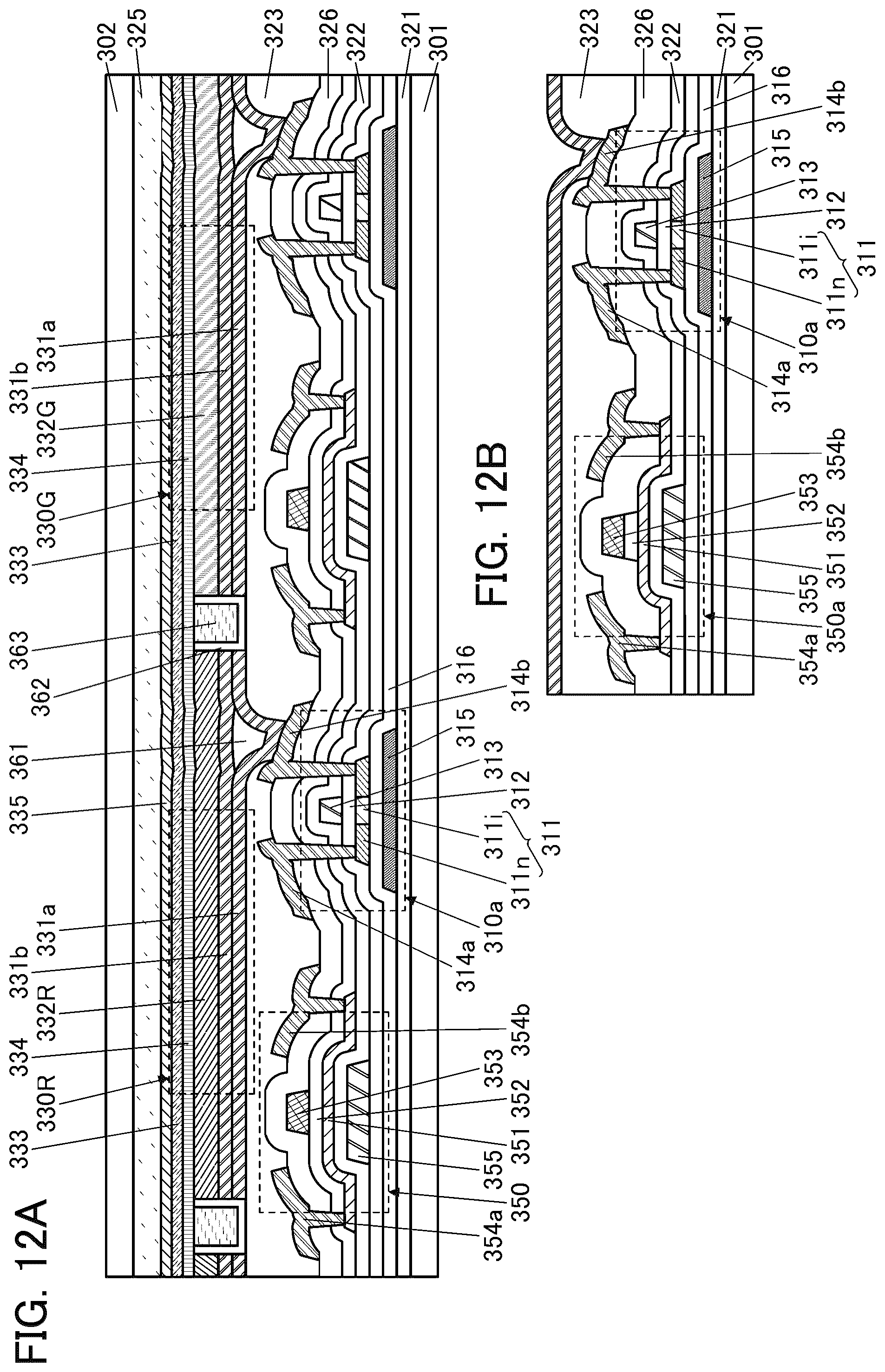 Patent US12588356 Figure 12 – Display apparatus