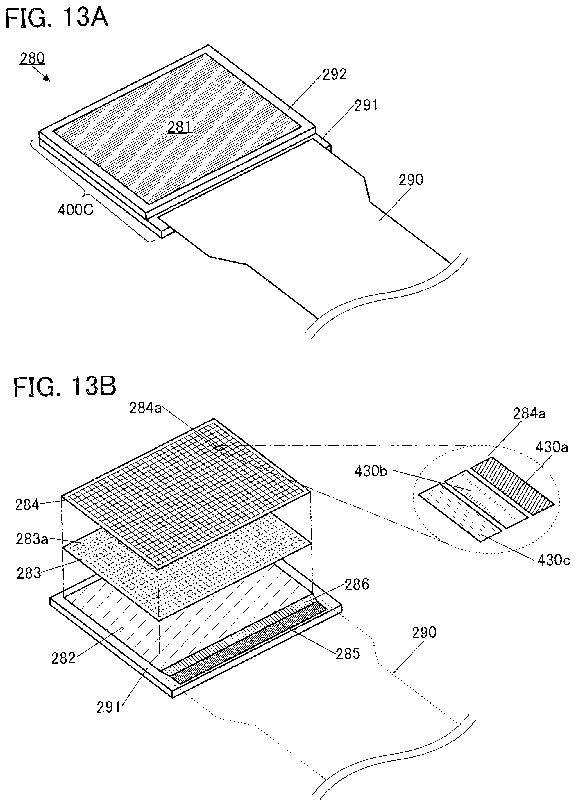 Patent US12588358 Figure 13 – Display device and method for manufacturing display device