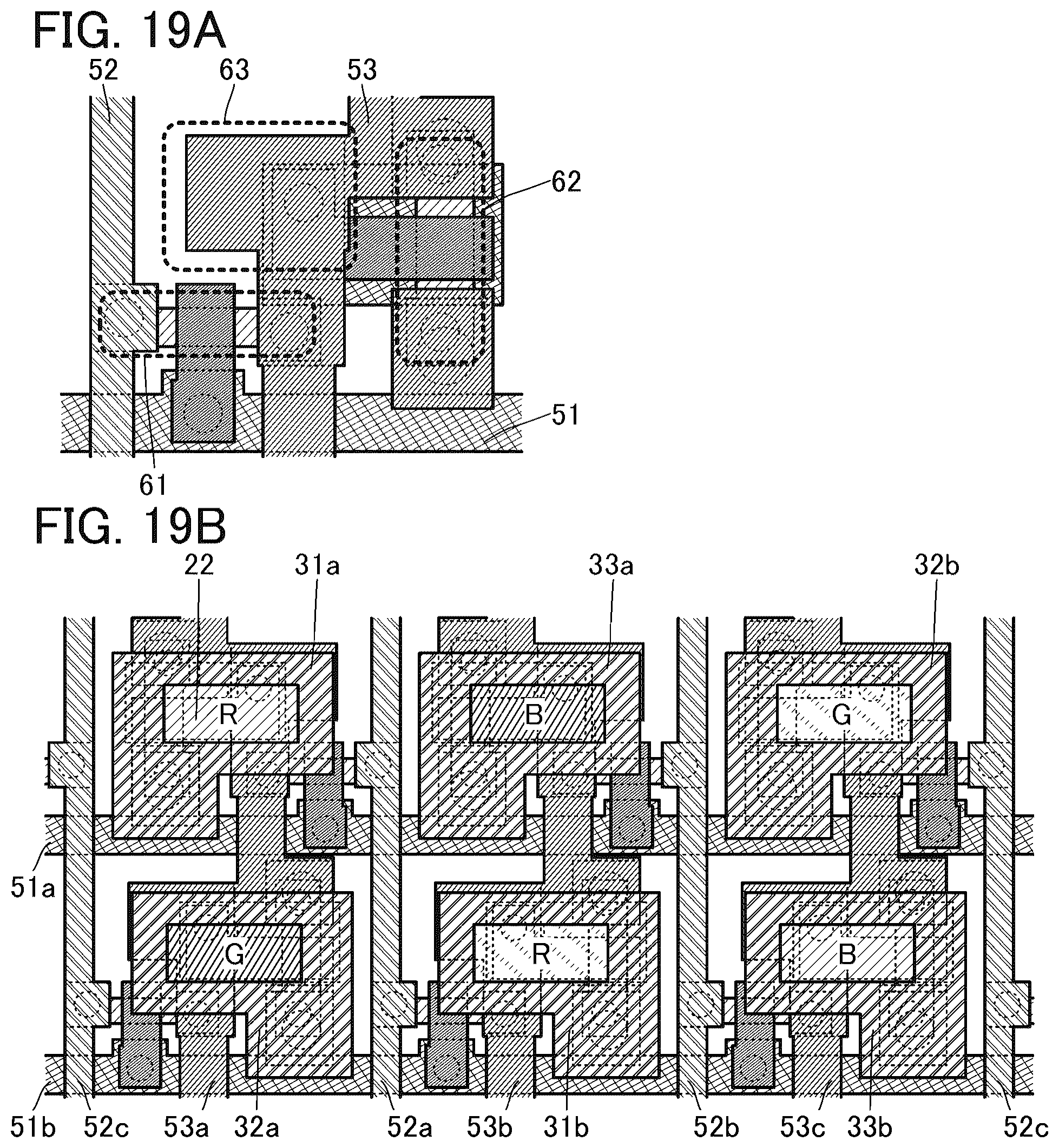 Patent US12588358 Figure 19 – Display device and method for manufacturing display device