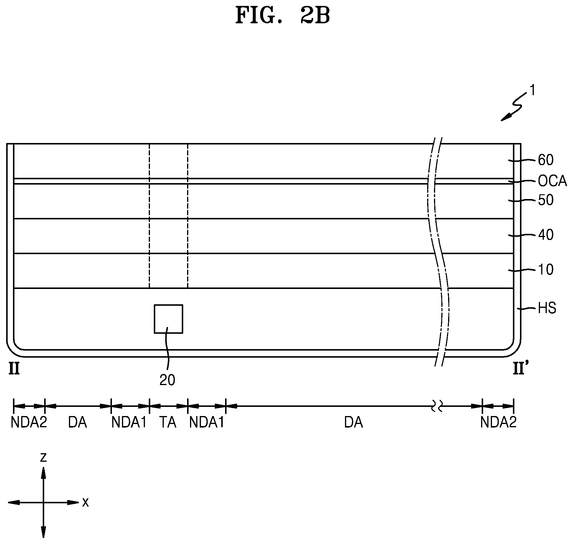 Patent US12588359 Figure 4 – Display panel and electronic apparatus including the same
