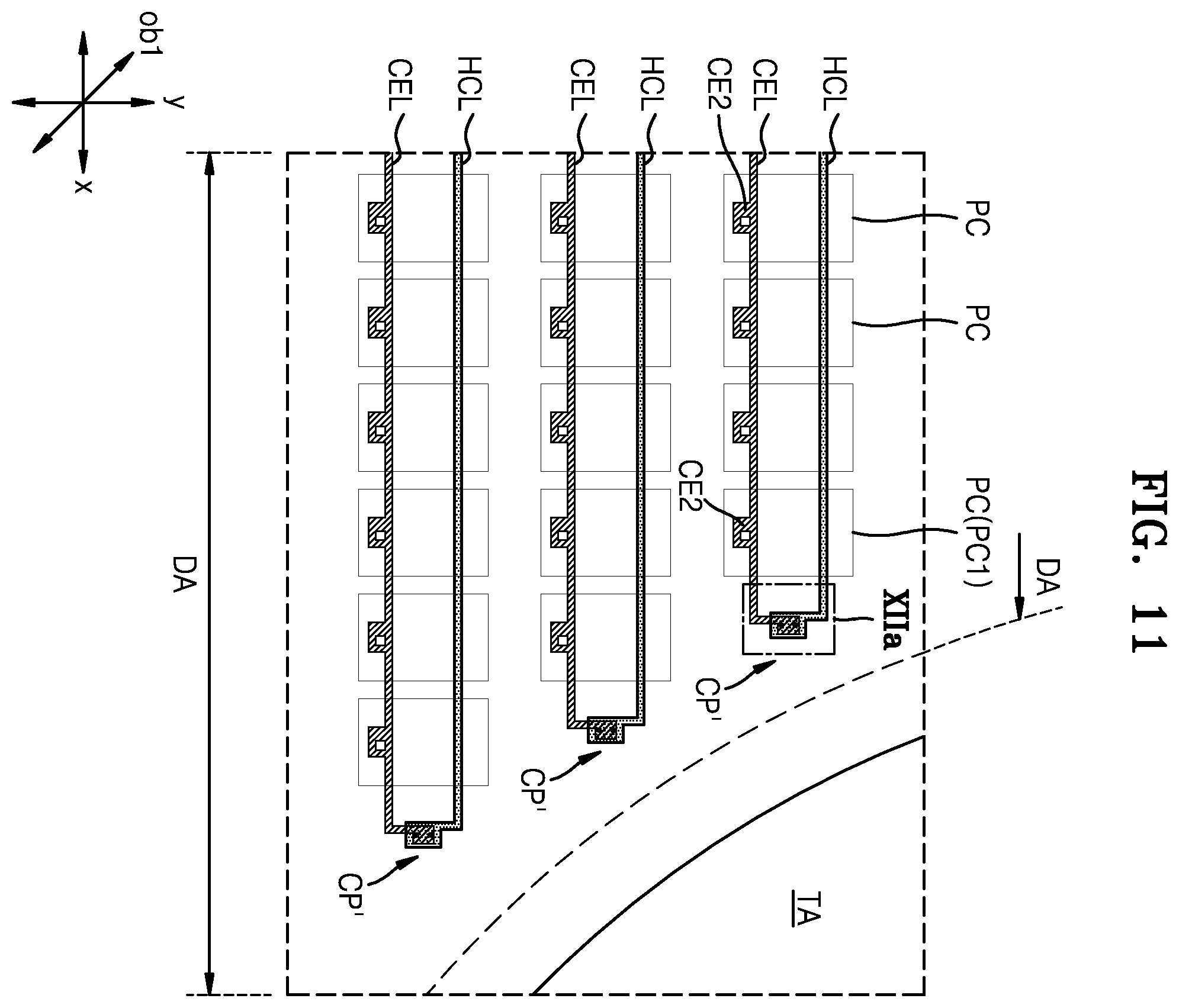 Patent US12588359 Figure 13 – Display panel and electronic apparatus including the same