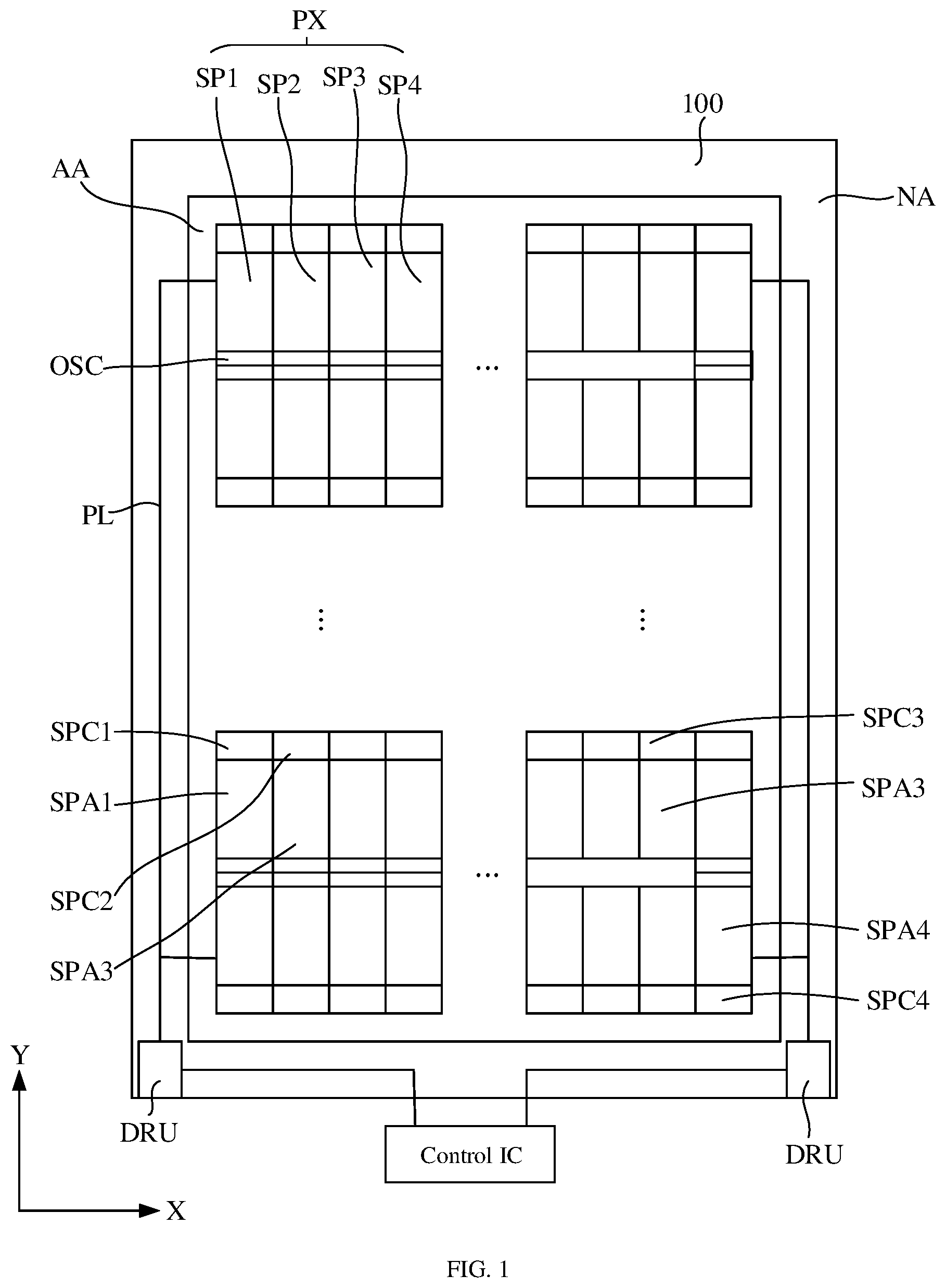 Patent US12588360 — Display substrate and display device — Figure 1