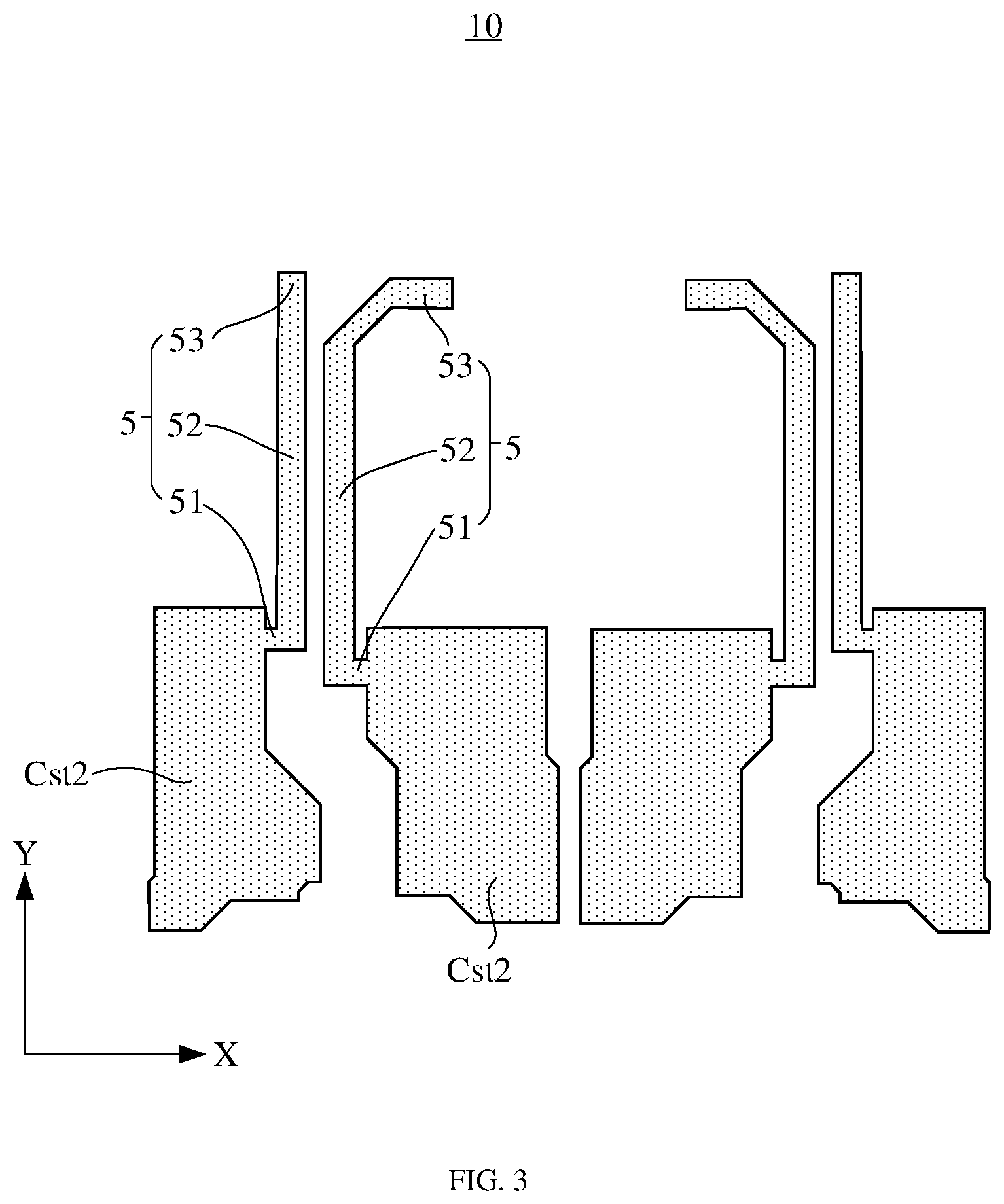Patent US12588360 Figure 3 – Display substrate and display device