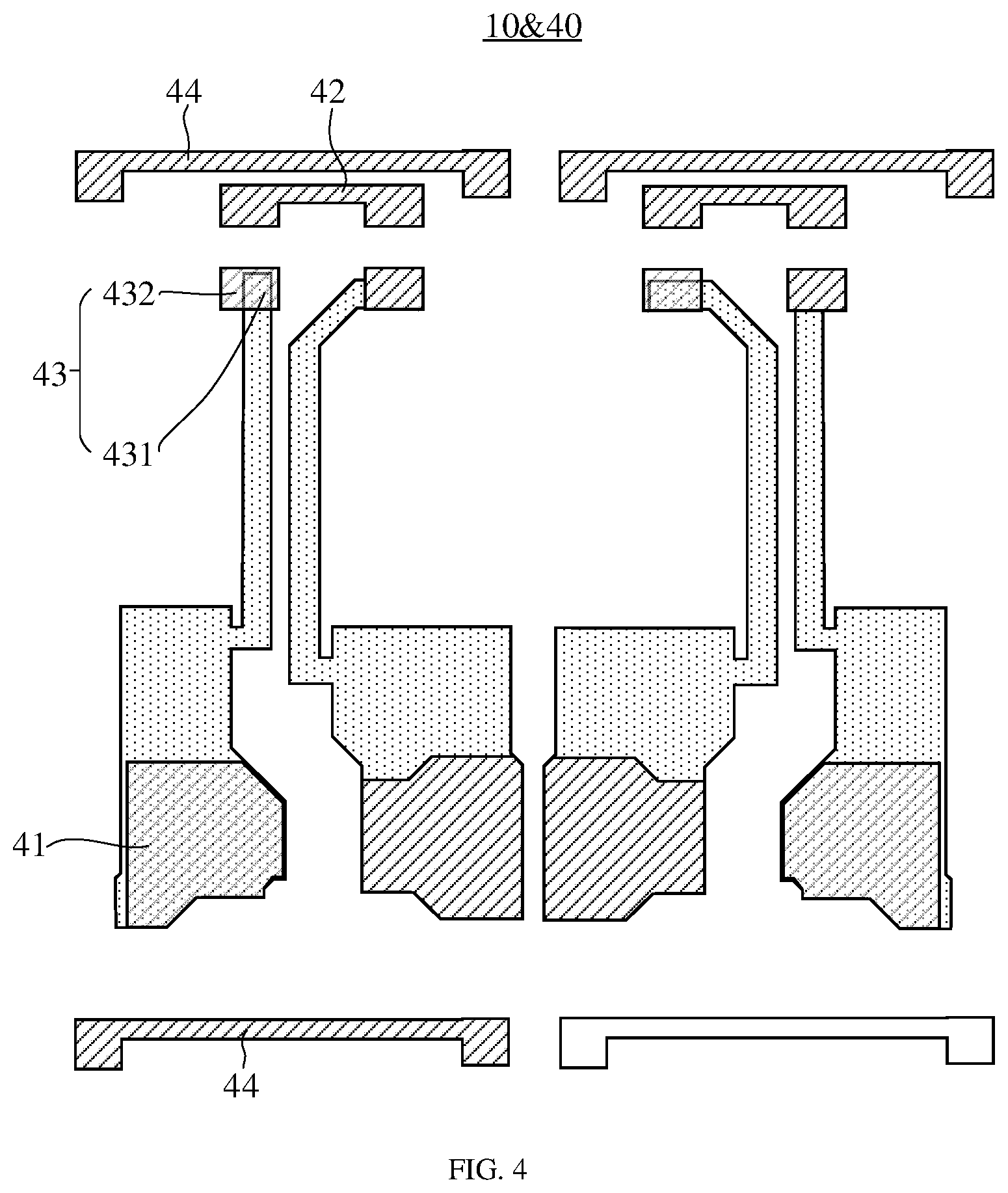 Patent US12588360 Figure 4 – Display substrate and display device