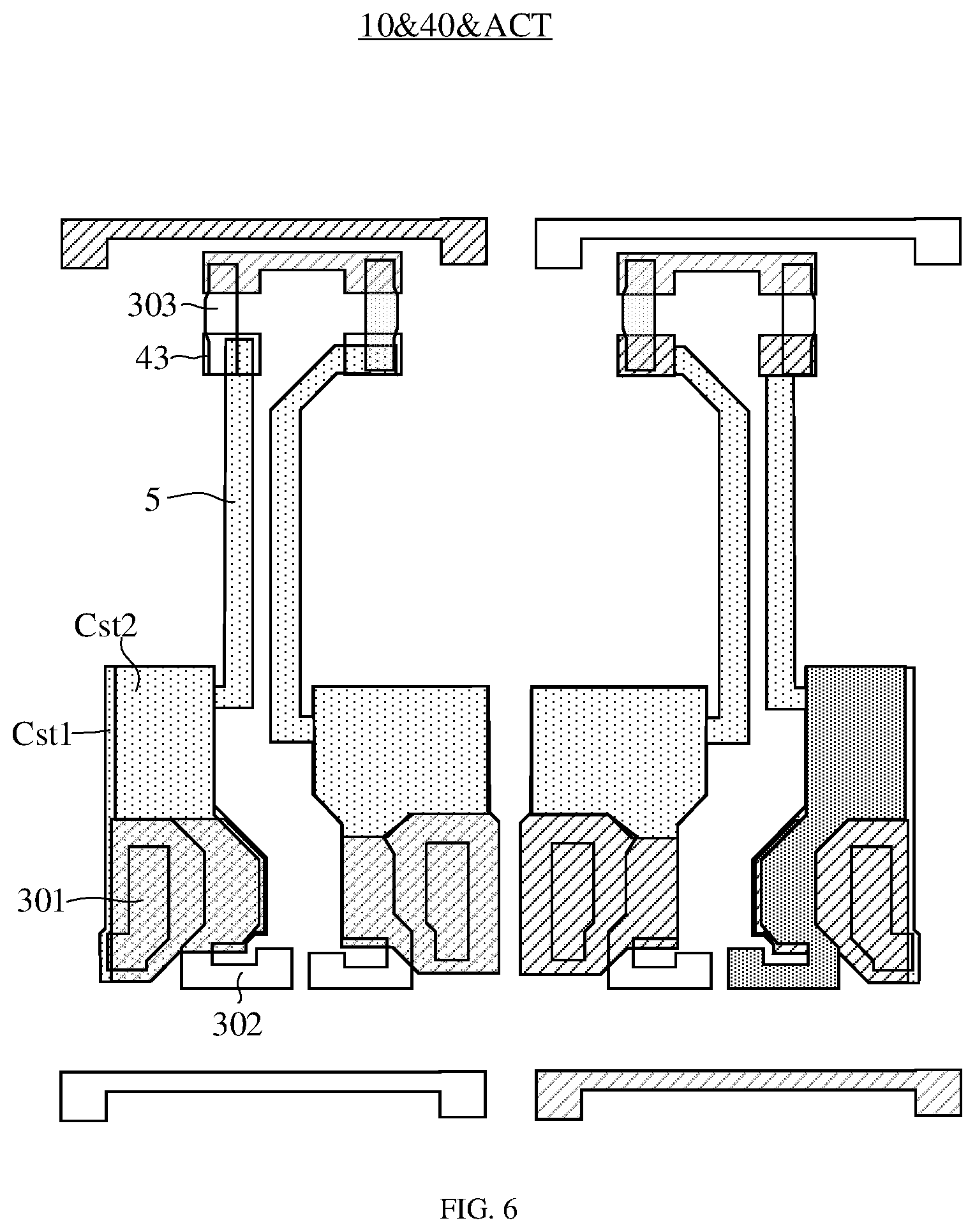 Patent US12588360 Figure 6 – Display substrate and display device