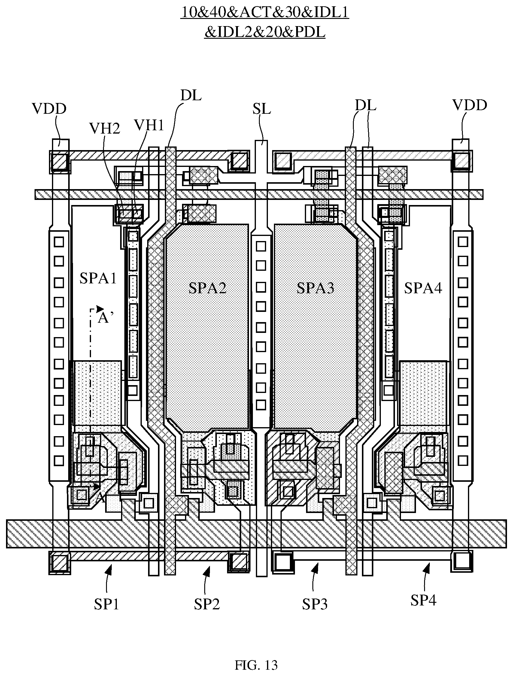 Patent US12588360 Figure 13 – Display substrate and display device