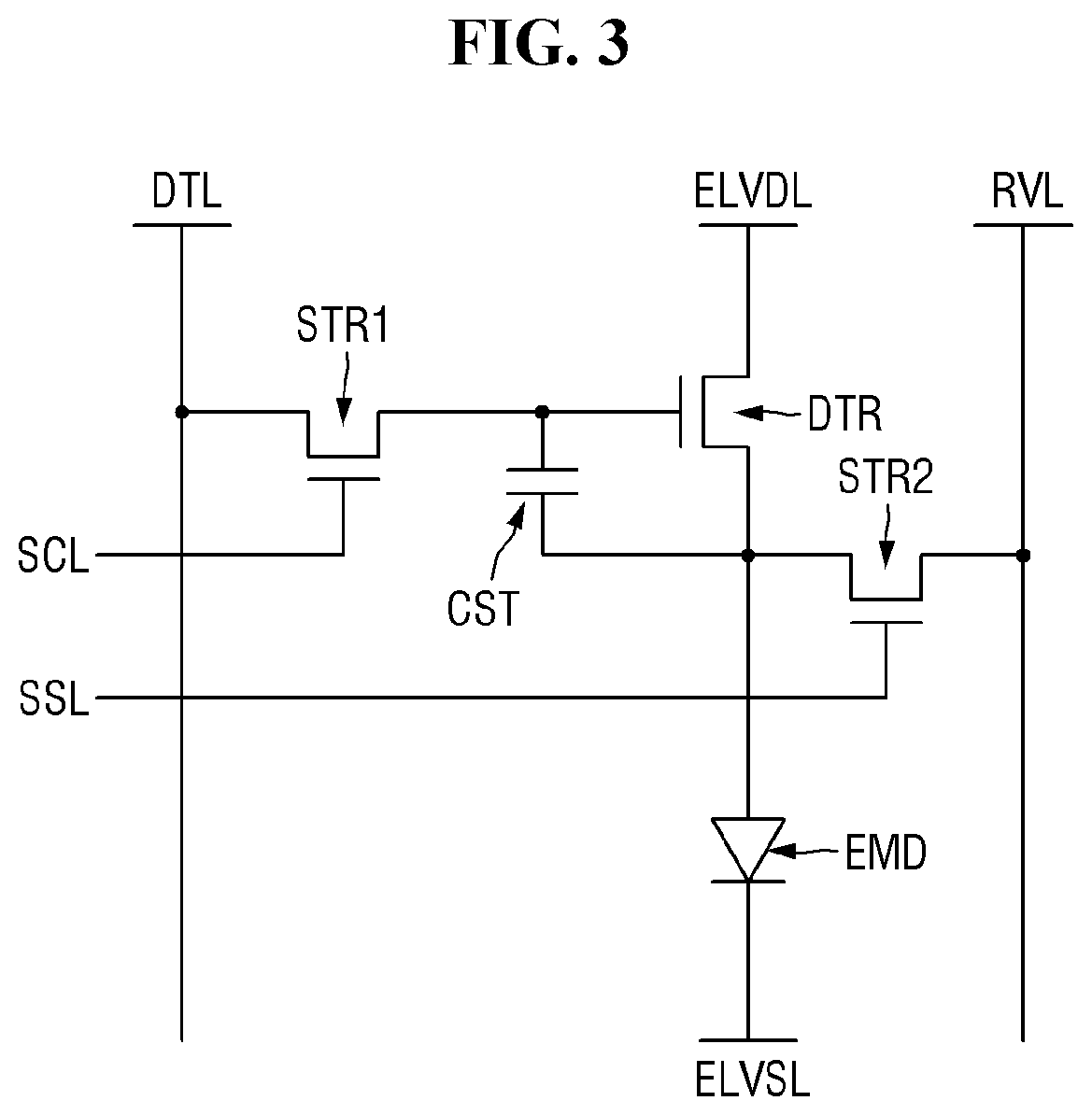 Patent US12588364 Figure 3 – Display device and method for manufacturing the same