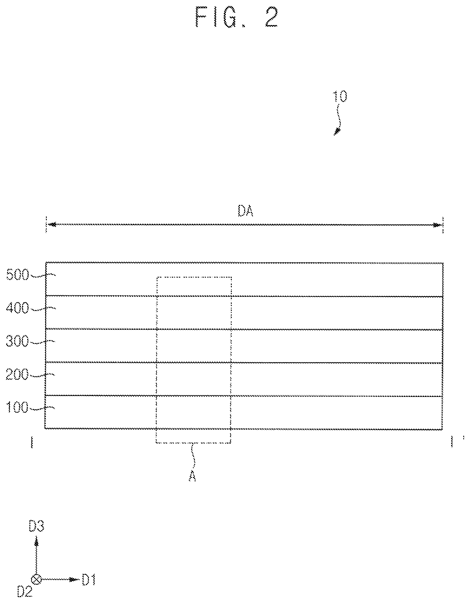 Patent US12588366 Figure 2 – Display device and method of providing display device