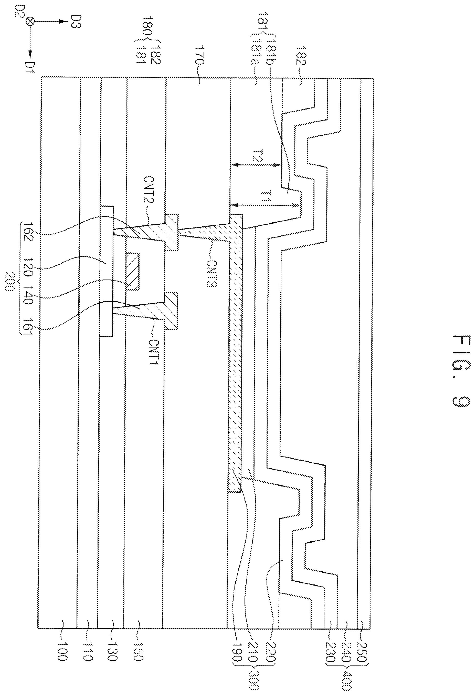 Patent US12588366 Figure 9 – Display device and method of providing display device